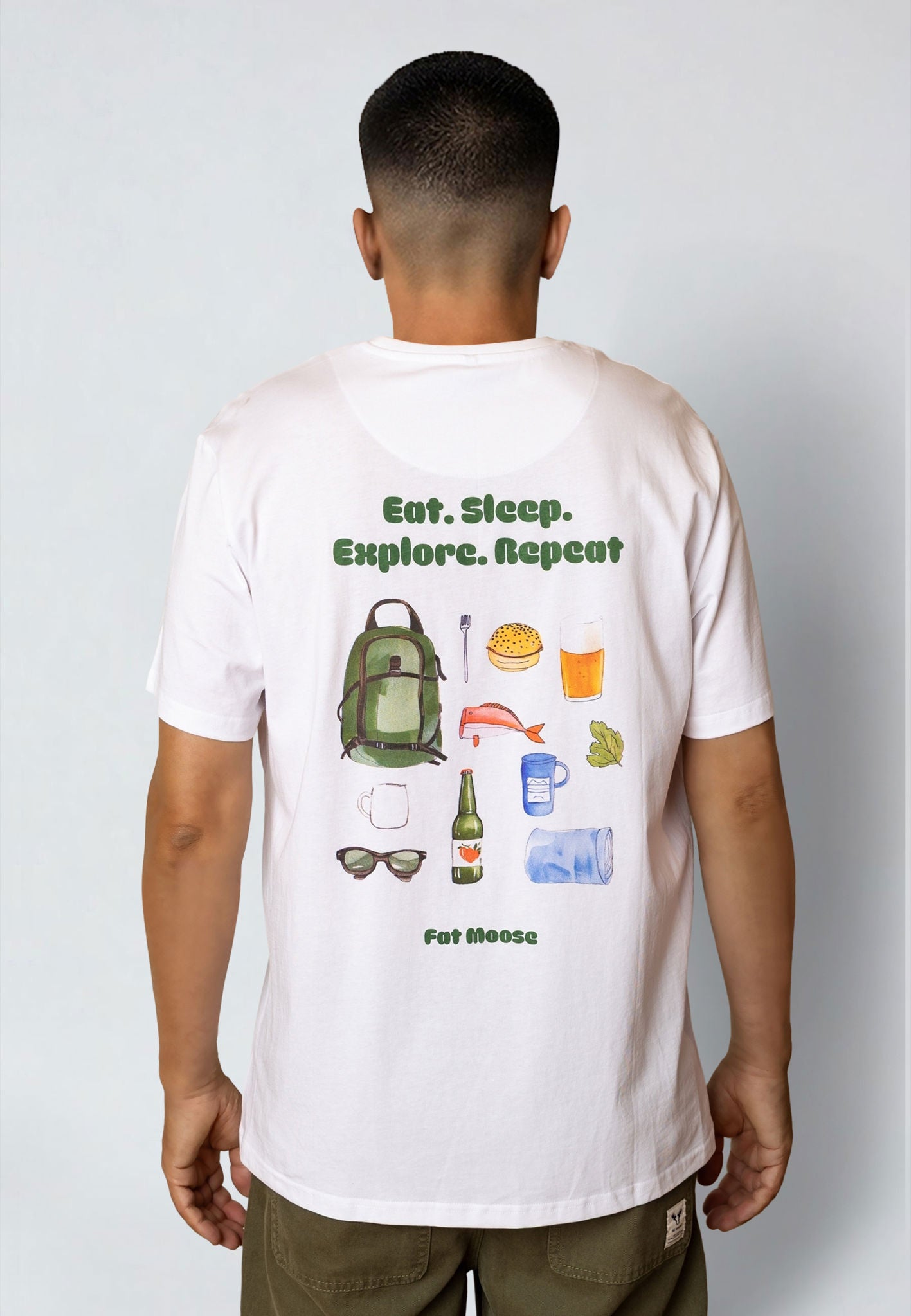 Eat Sleep T-Shirt White