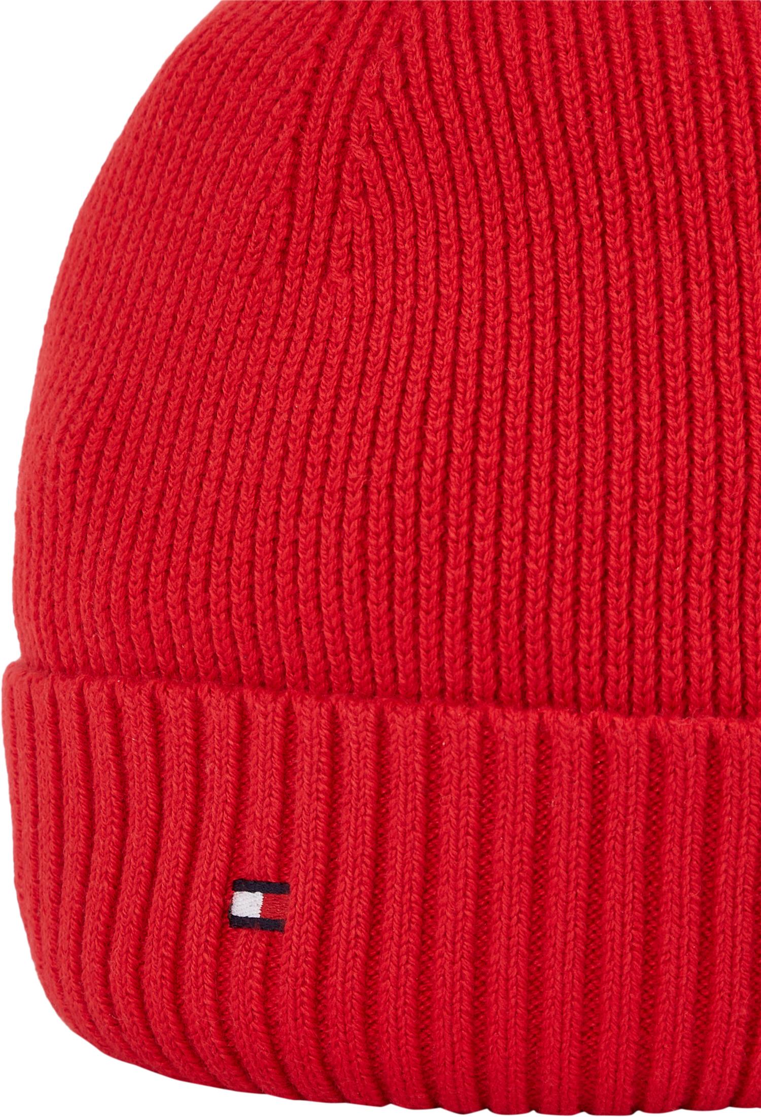 Th Flag Pima Cotton Beanie Primary Red