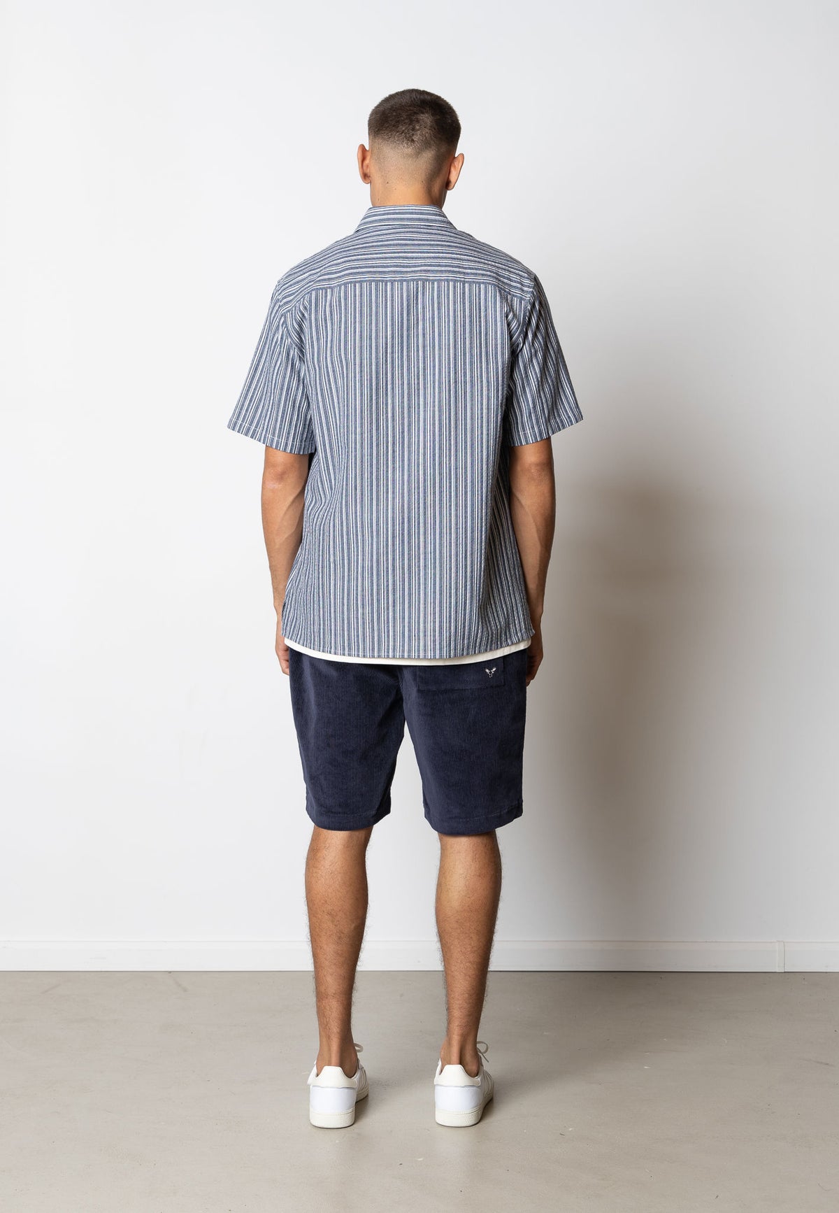 Fox Corduroy Shorts Navy