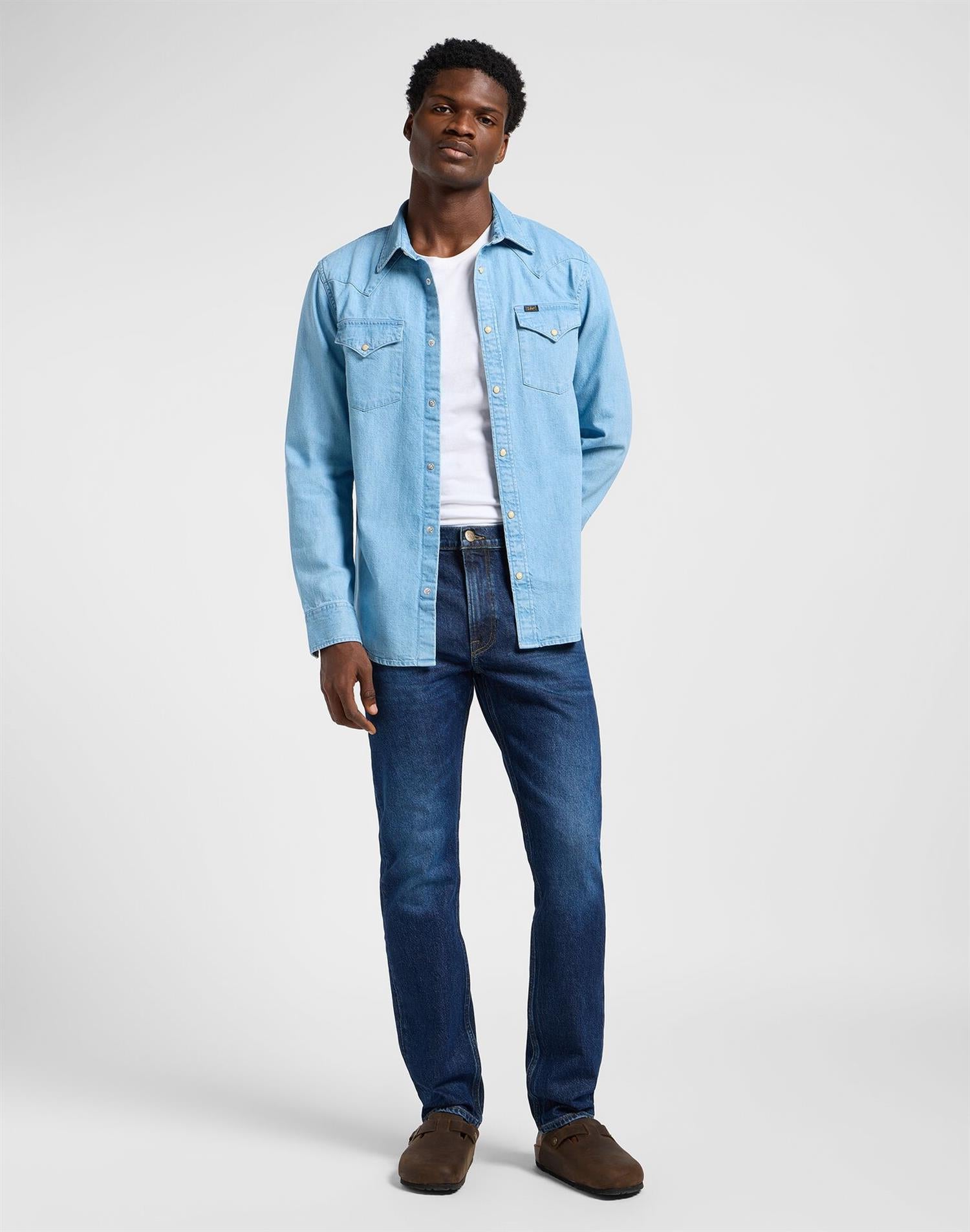 REGULAR WESTERN SHIRT Lakeside Wash
