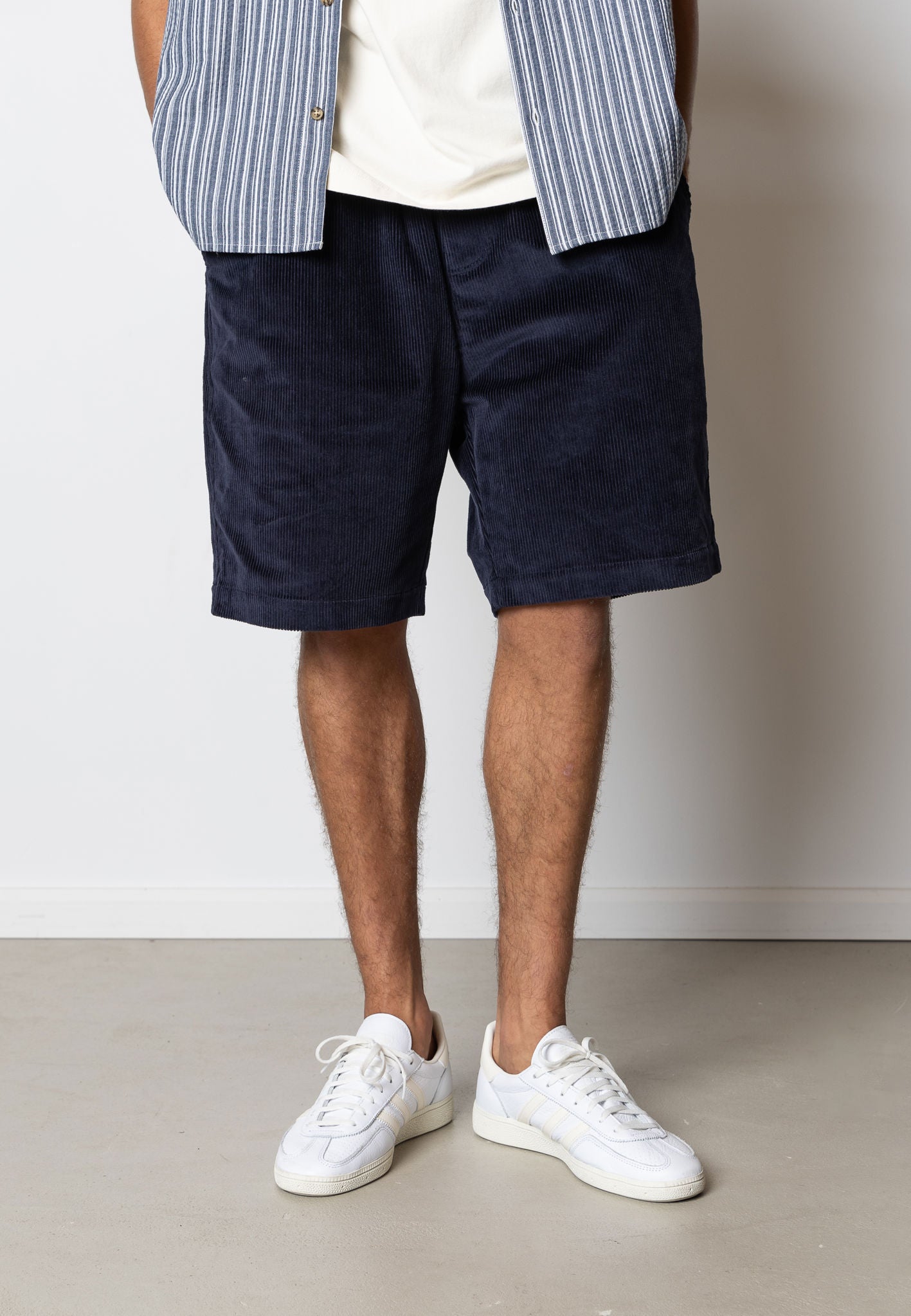 Fox Corduroy Shorts Navy