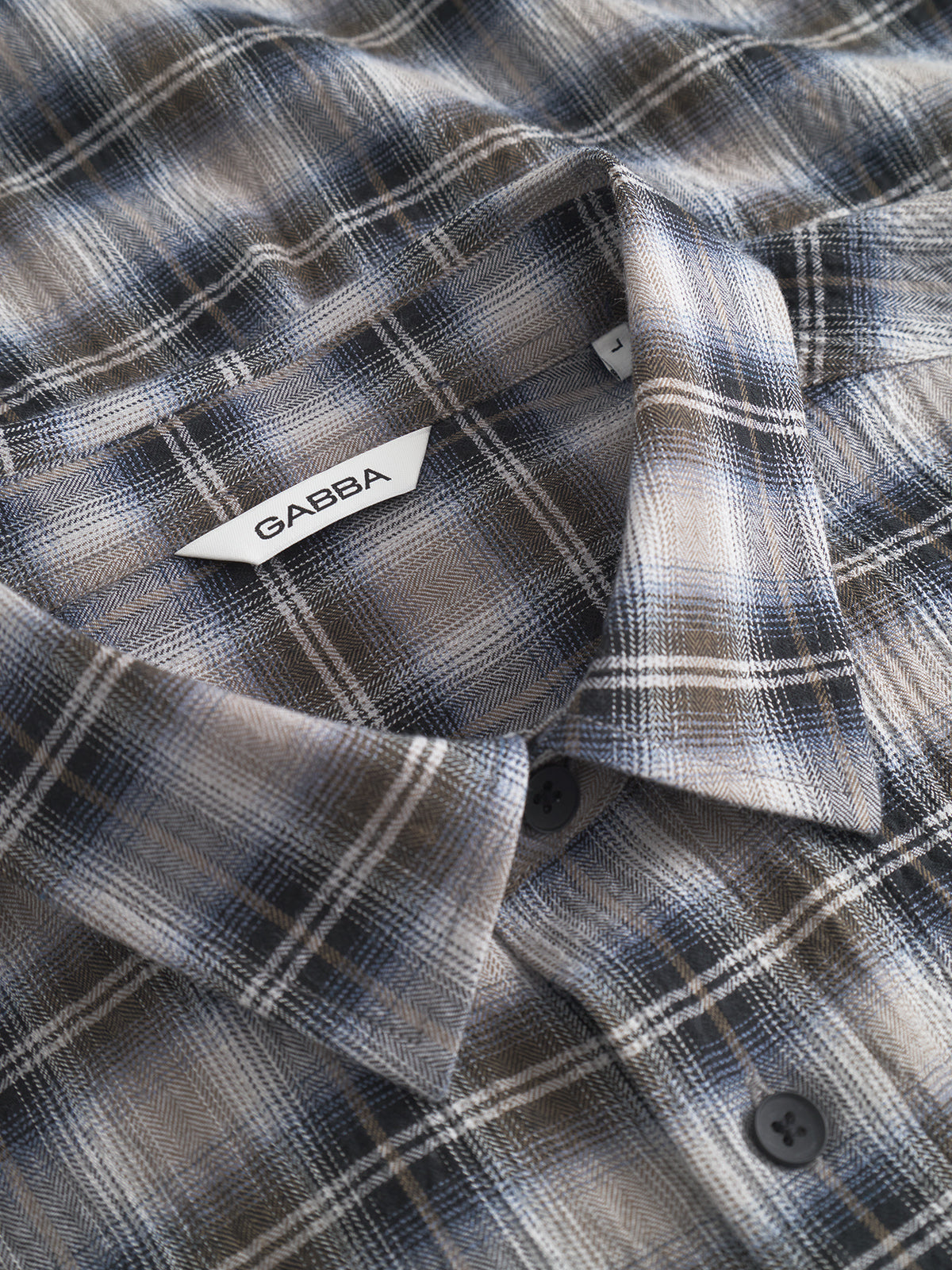Sven Reg Crepe Ls Blue Check