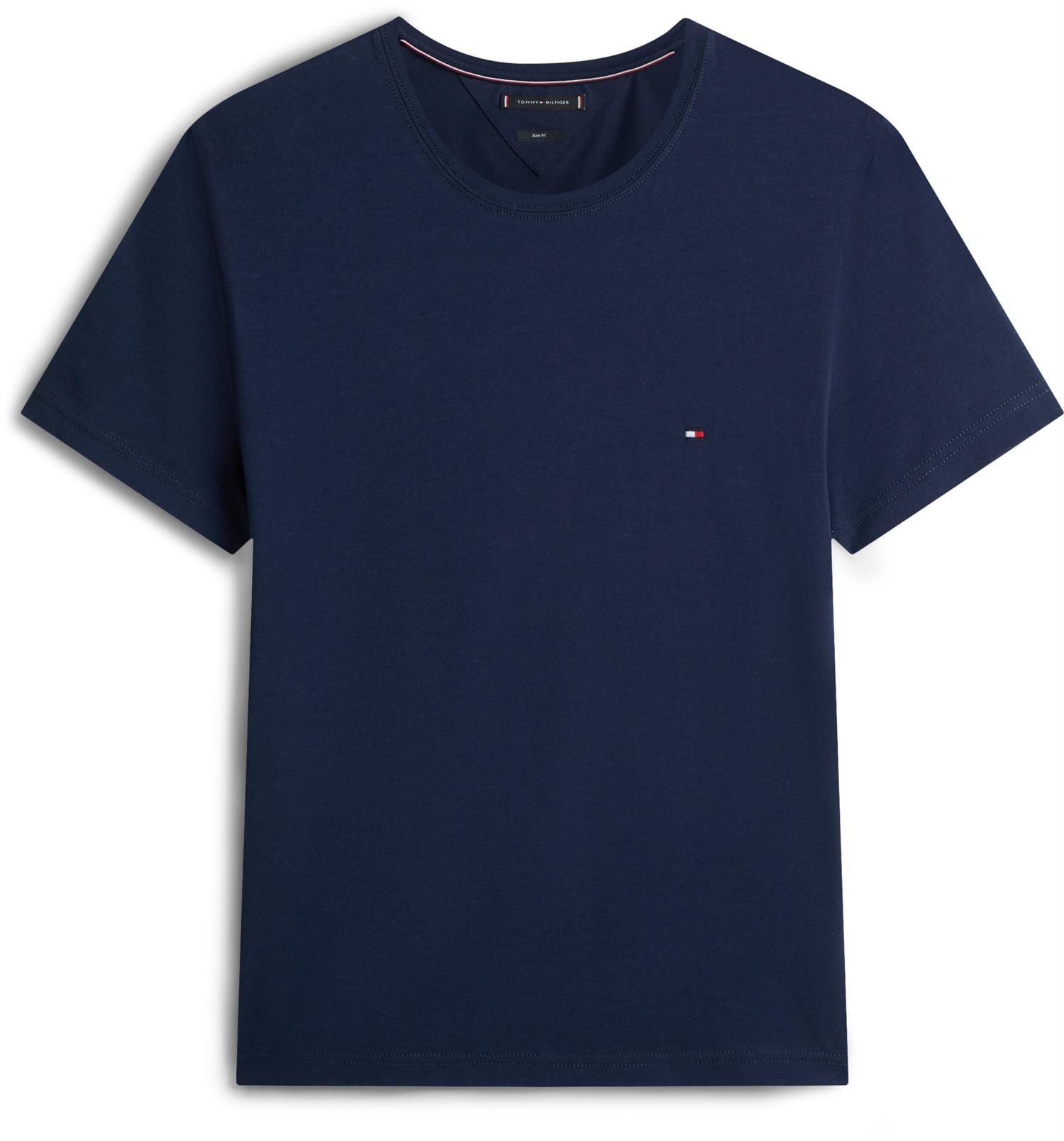 Stretch Slim Fit Tee Carbon Navy
