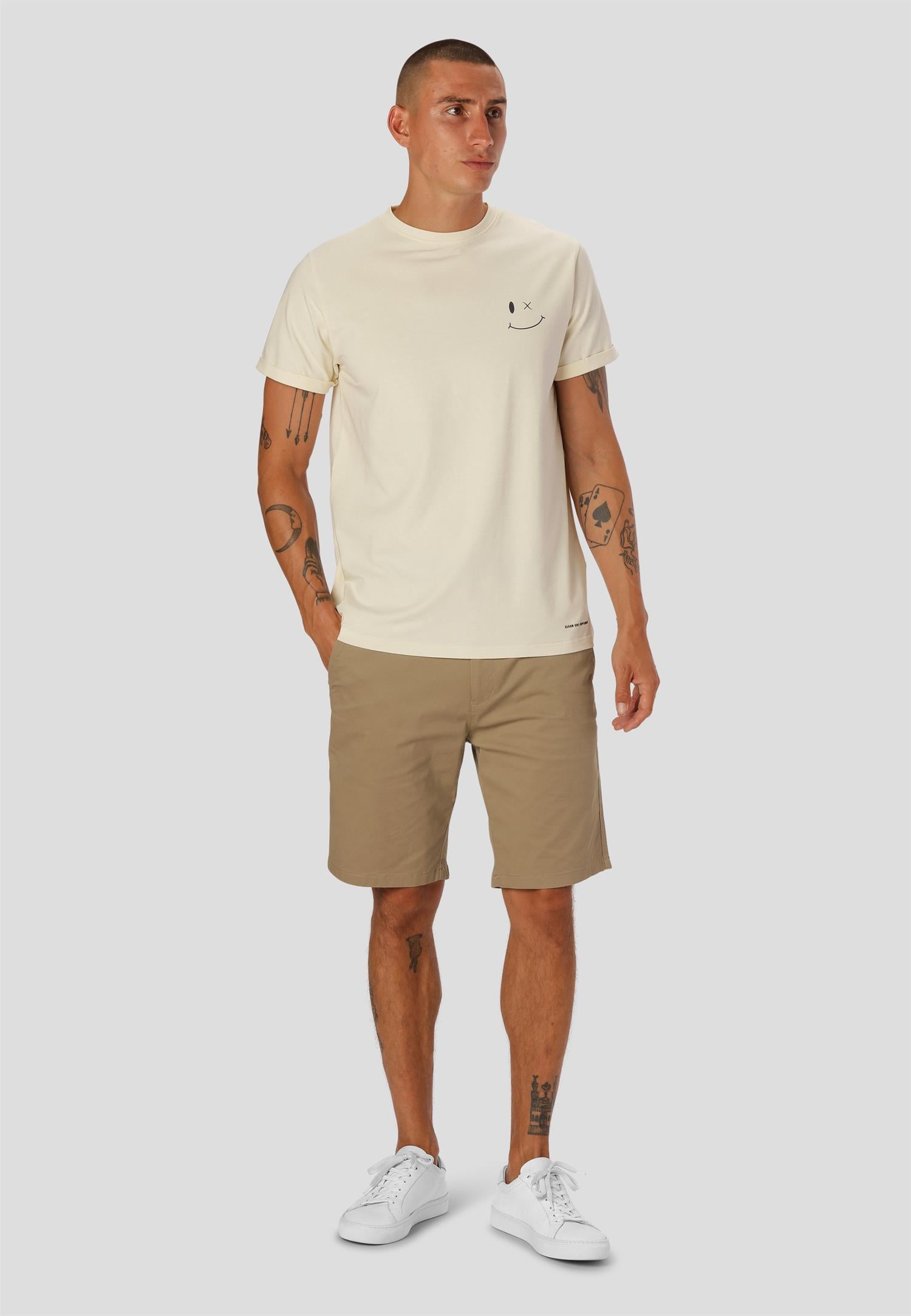 Patrick Organic Tee Ecru