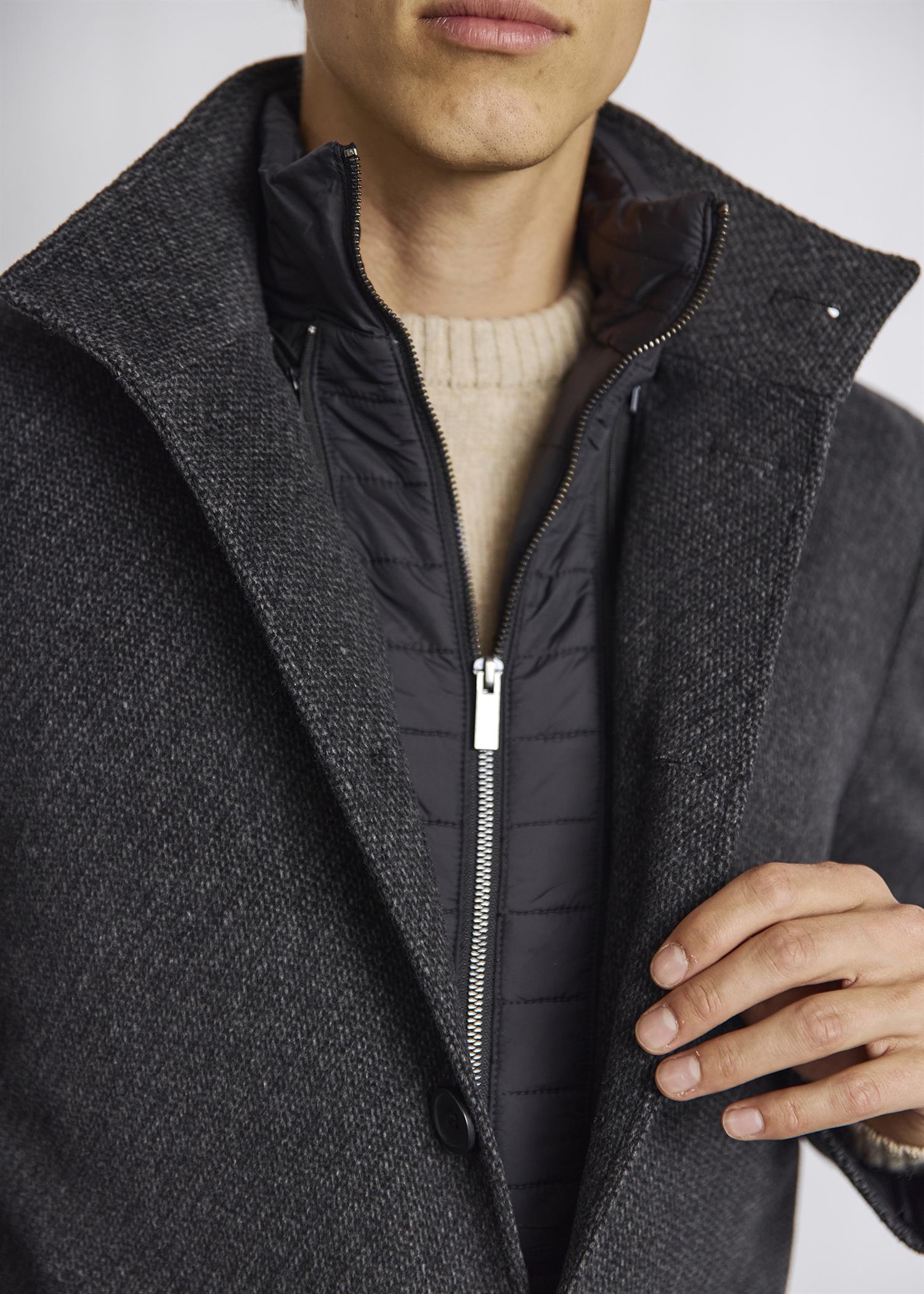 Ontario coat Dark Grey