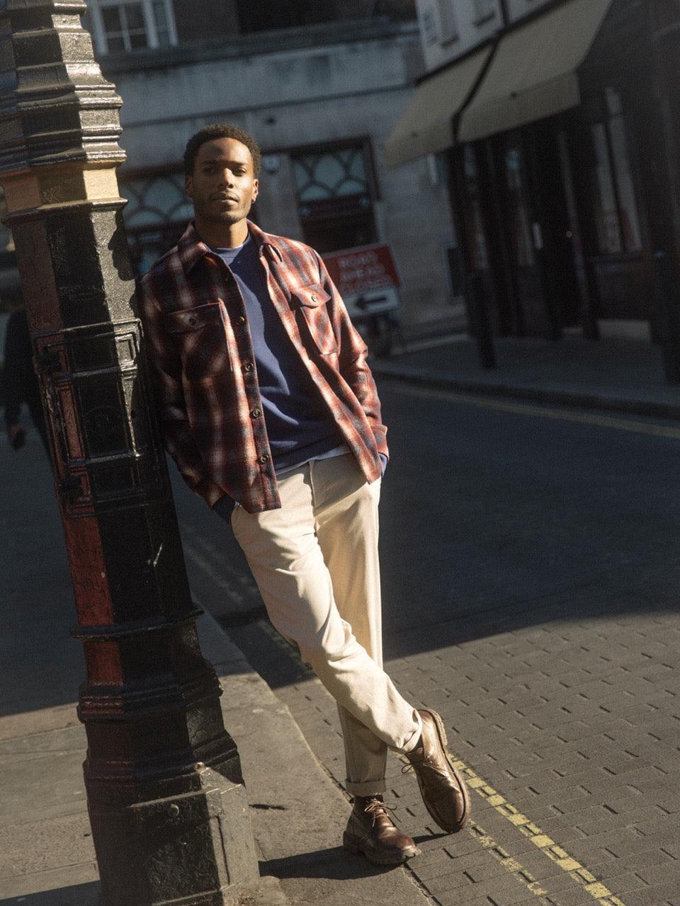 MMGBlake Ning overshirt Salute Navy