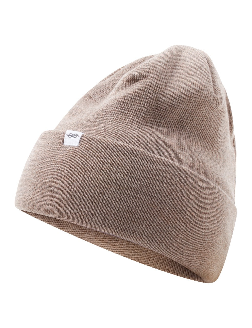 Fine rib beanie Sand