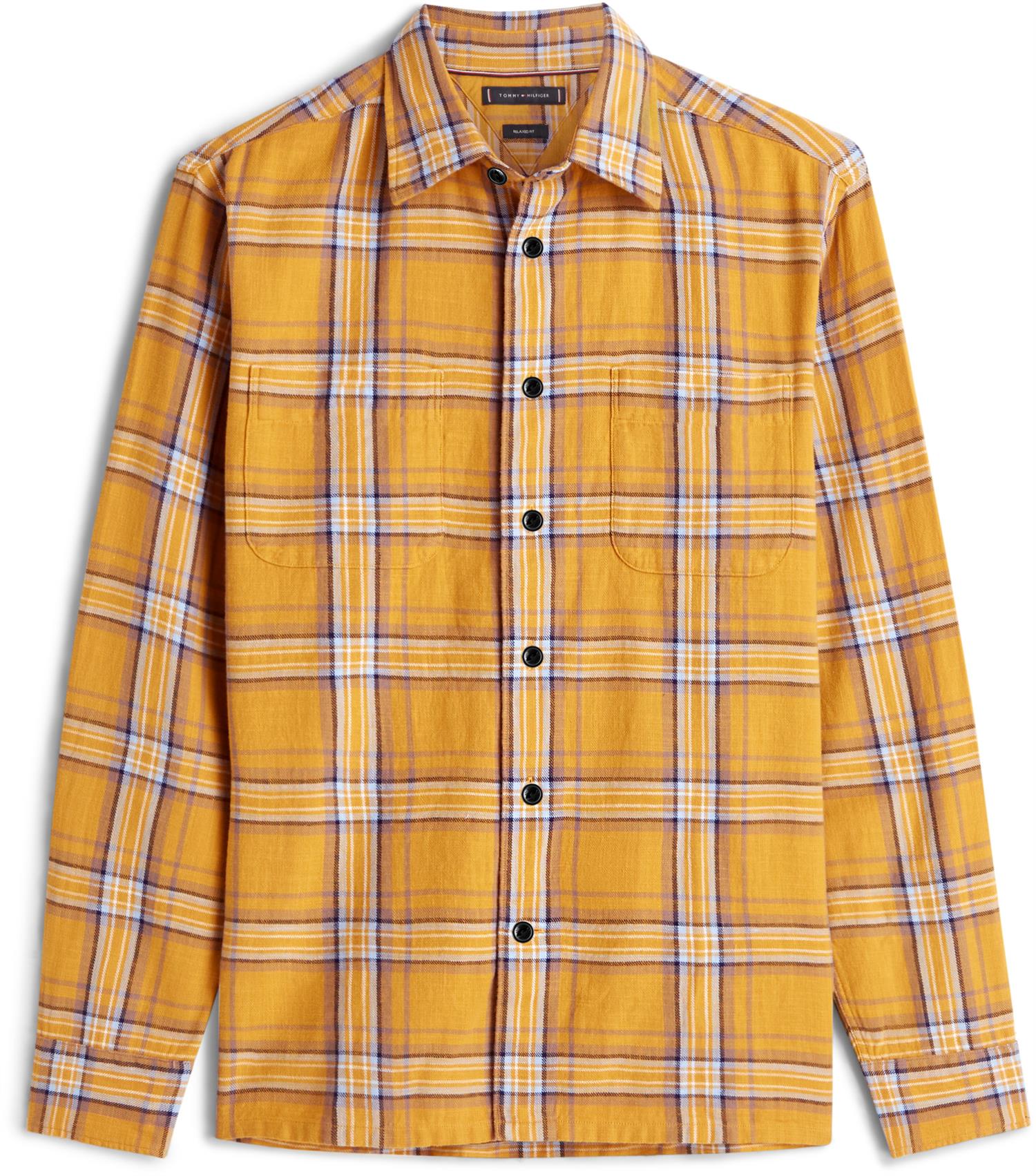 Slub Twill Check Rlx Shirt Midway Yellow / Check