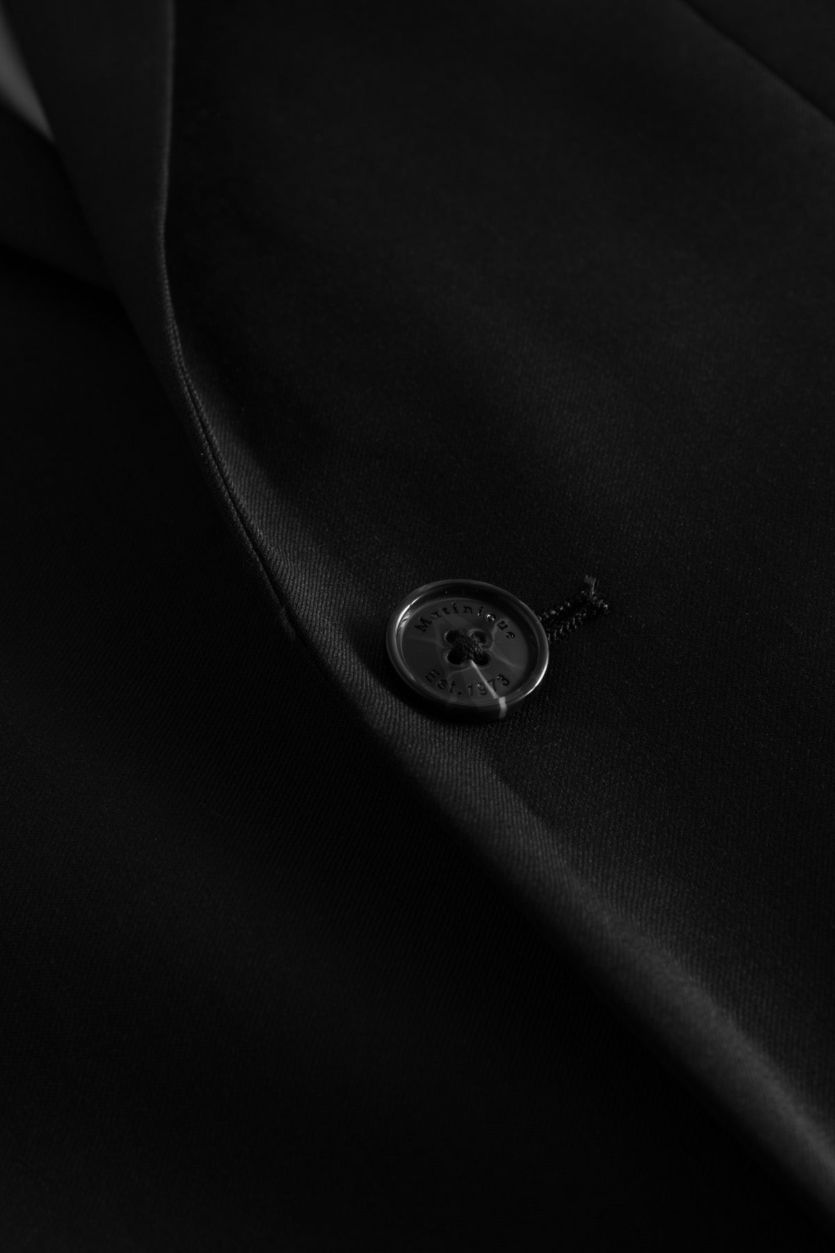 George F Stretch Suit Blazer Black