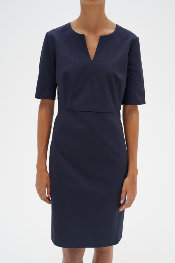 Zella Dress Marine Blue