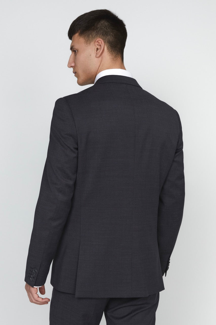 George F Stretch Suit Blazer Forged Iron