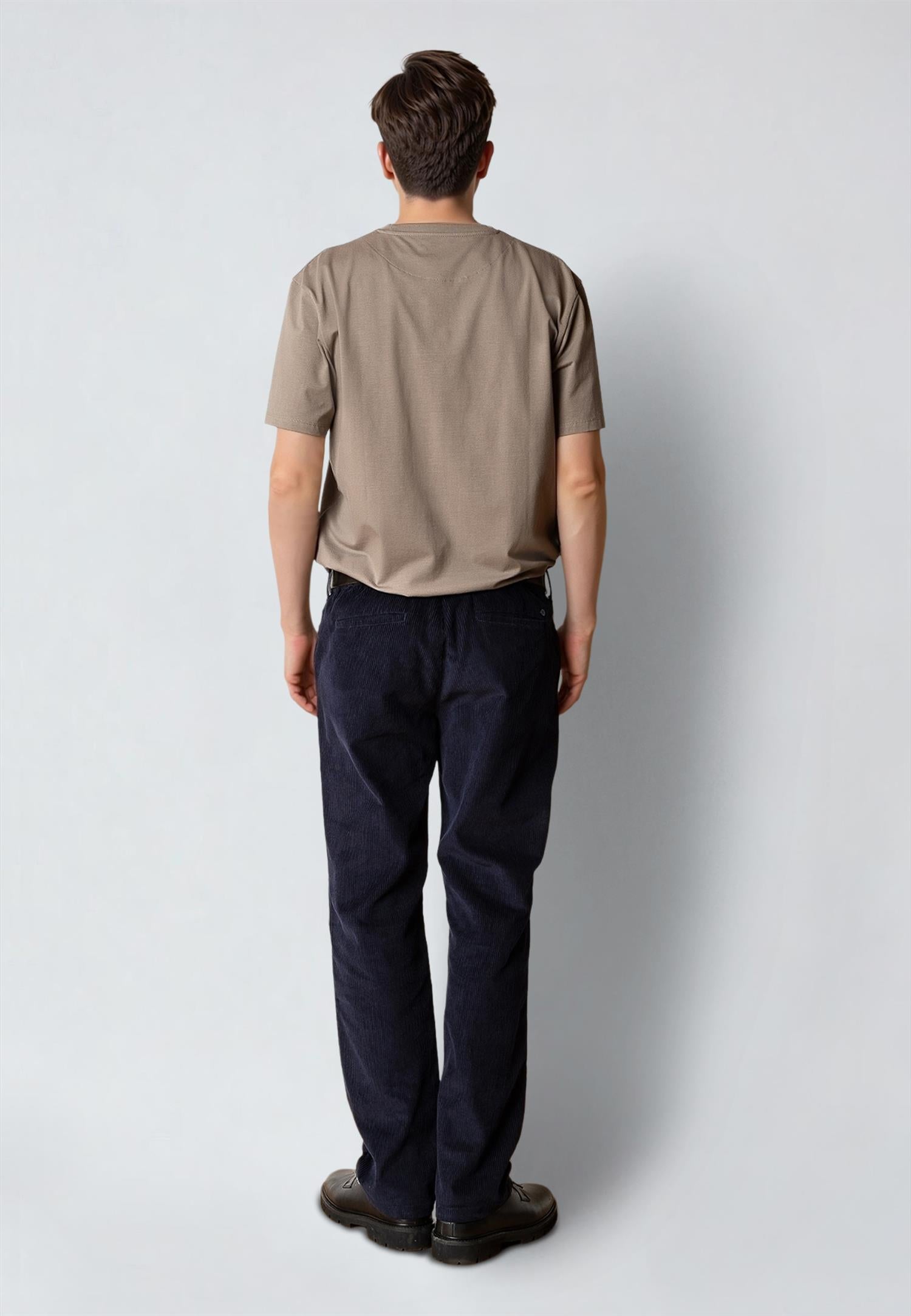 Patrick Organic Tee Brindle Beige