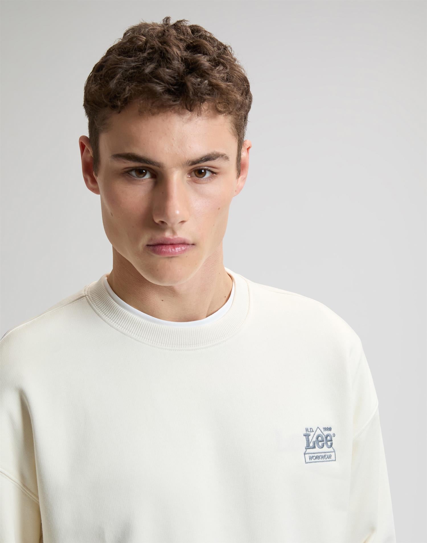 Workwear Ess Crew Natural Nature