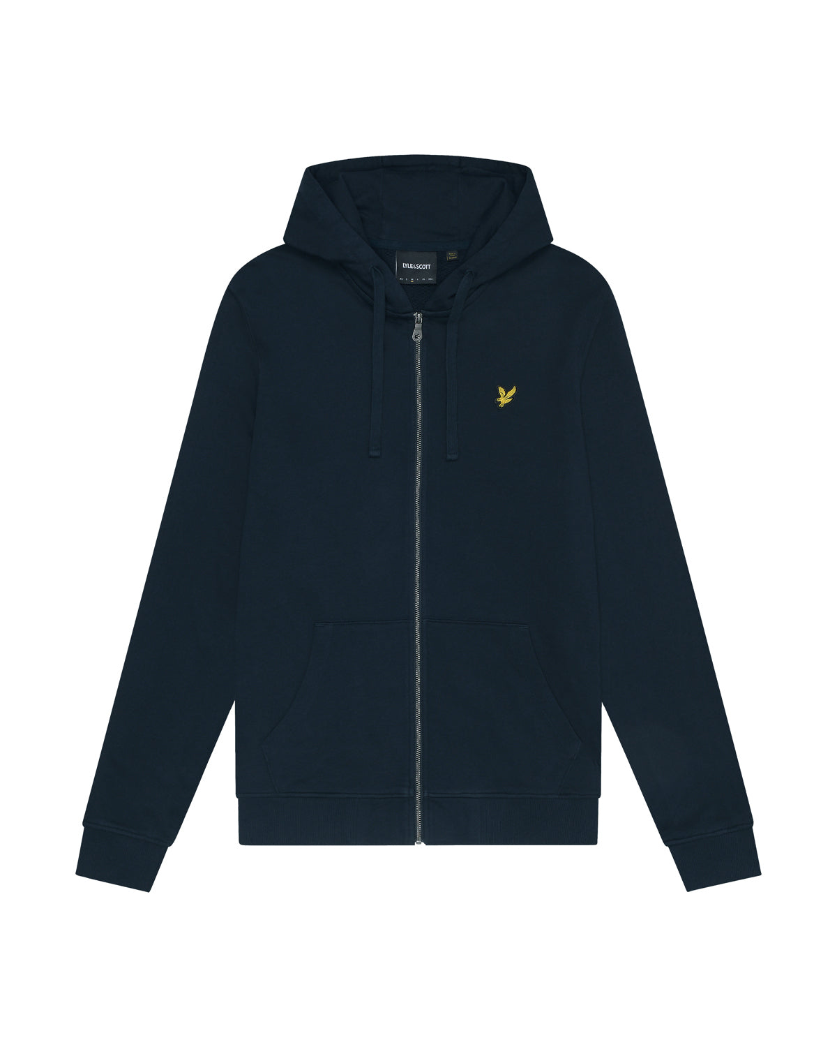 Zip Through Hoodie Dark Navy