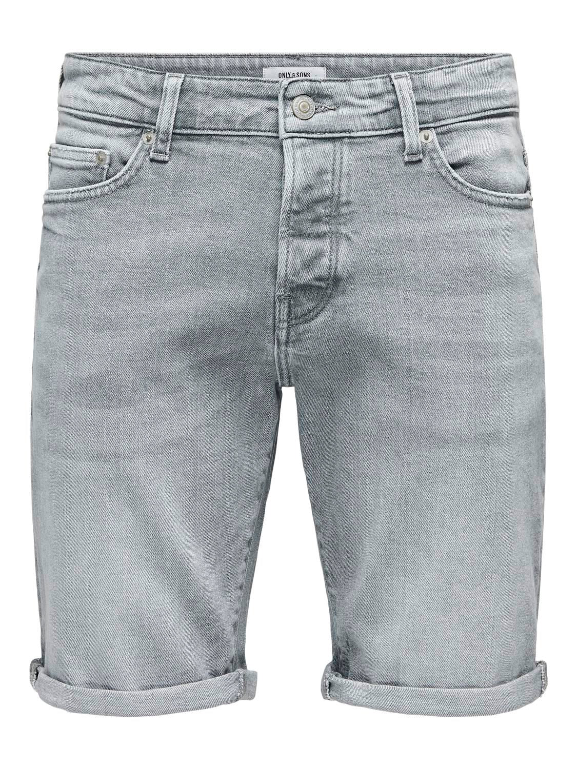 Onsply Mgd 8774 Tai Dnm Shorts Noos Medium Grey Denim