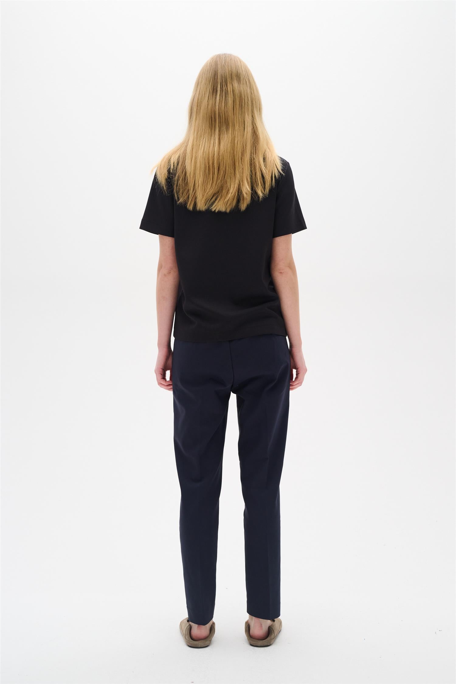 zellalw flat pant Blue