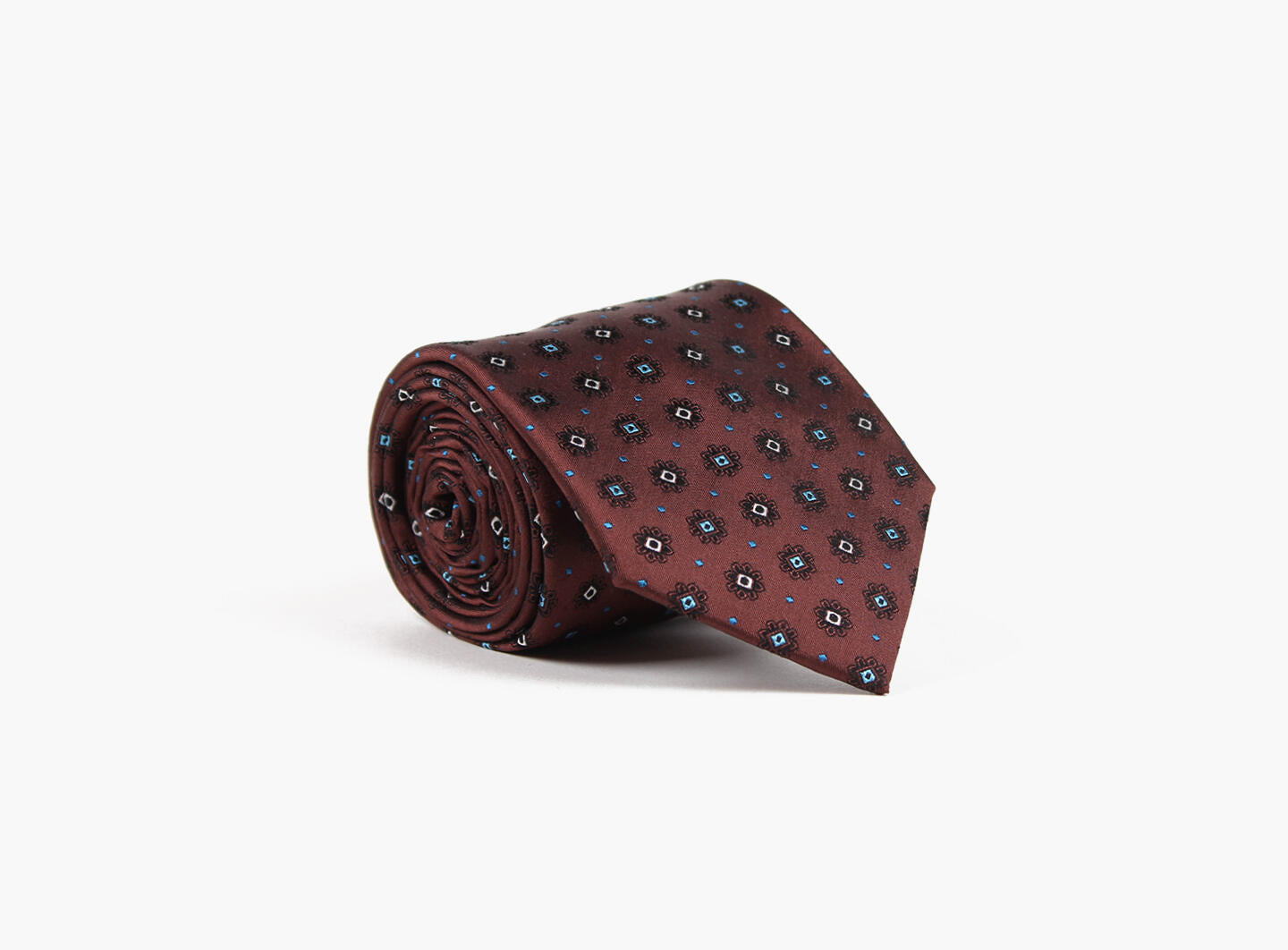 Montecrist Woven tie 7,6 cm Burgundy