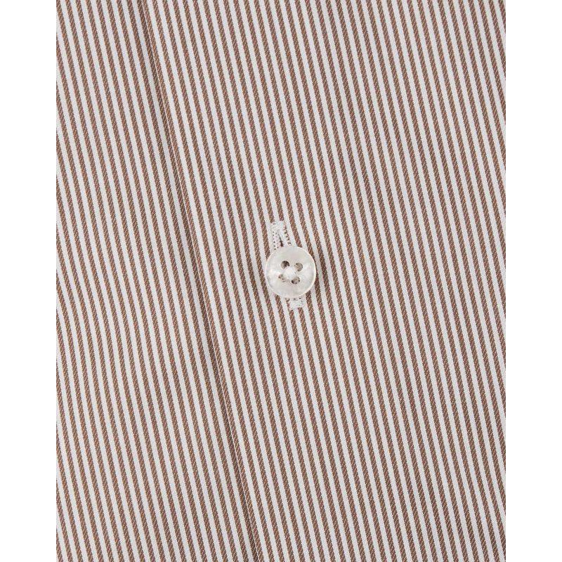 Basic slim fit 05 SN Coffee Bean Stripe