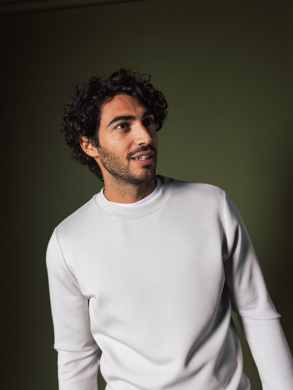 MMGAbel Crew Neck Sweat Quiet Gray