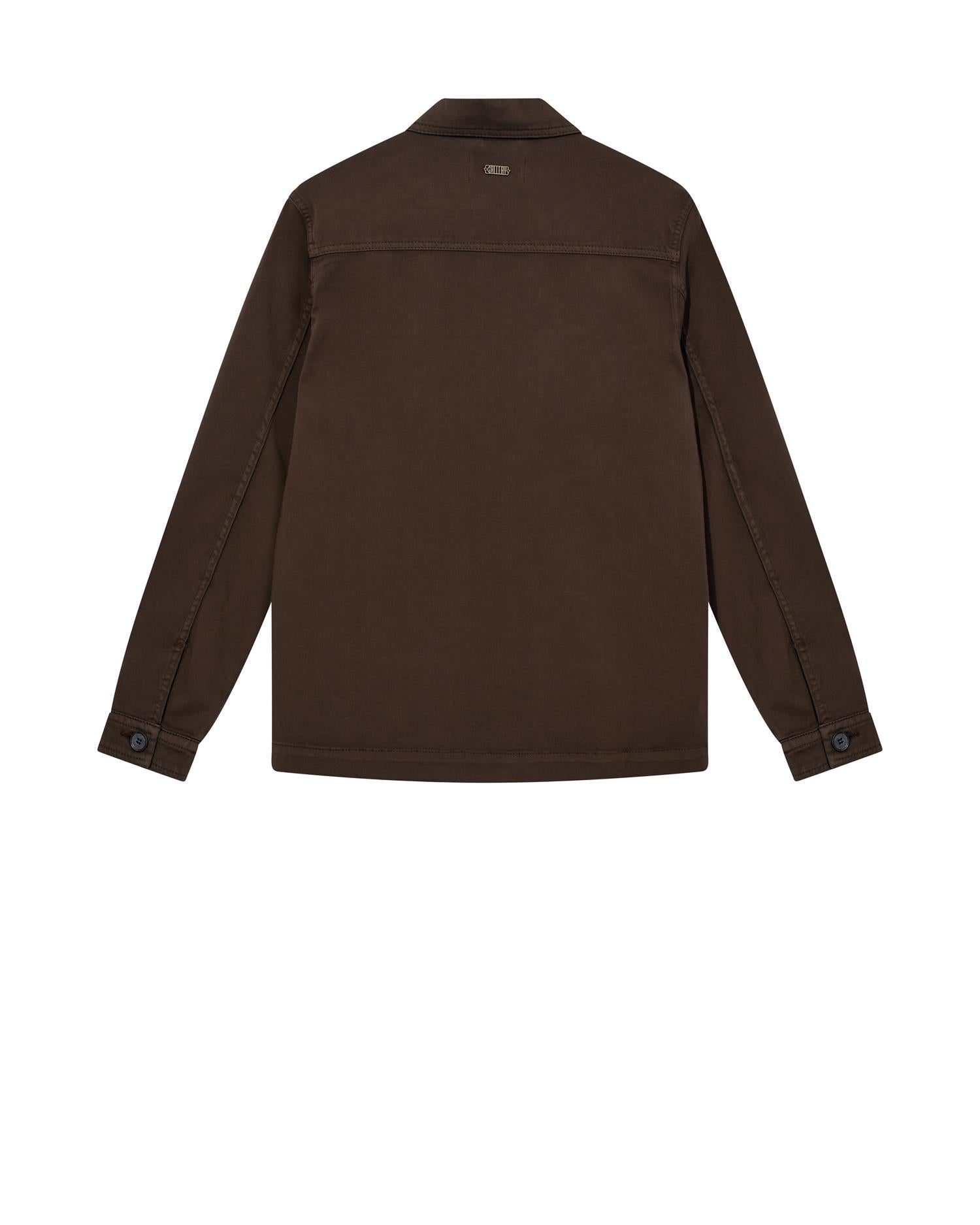 MMGMatteo Soft Overshirt Chocolate Brown