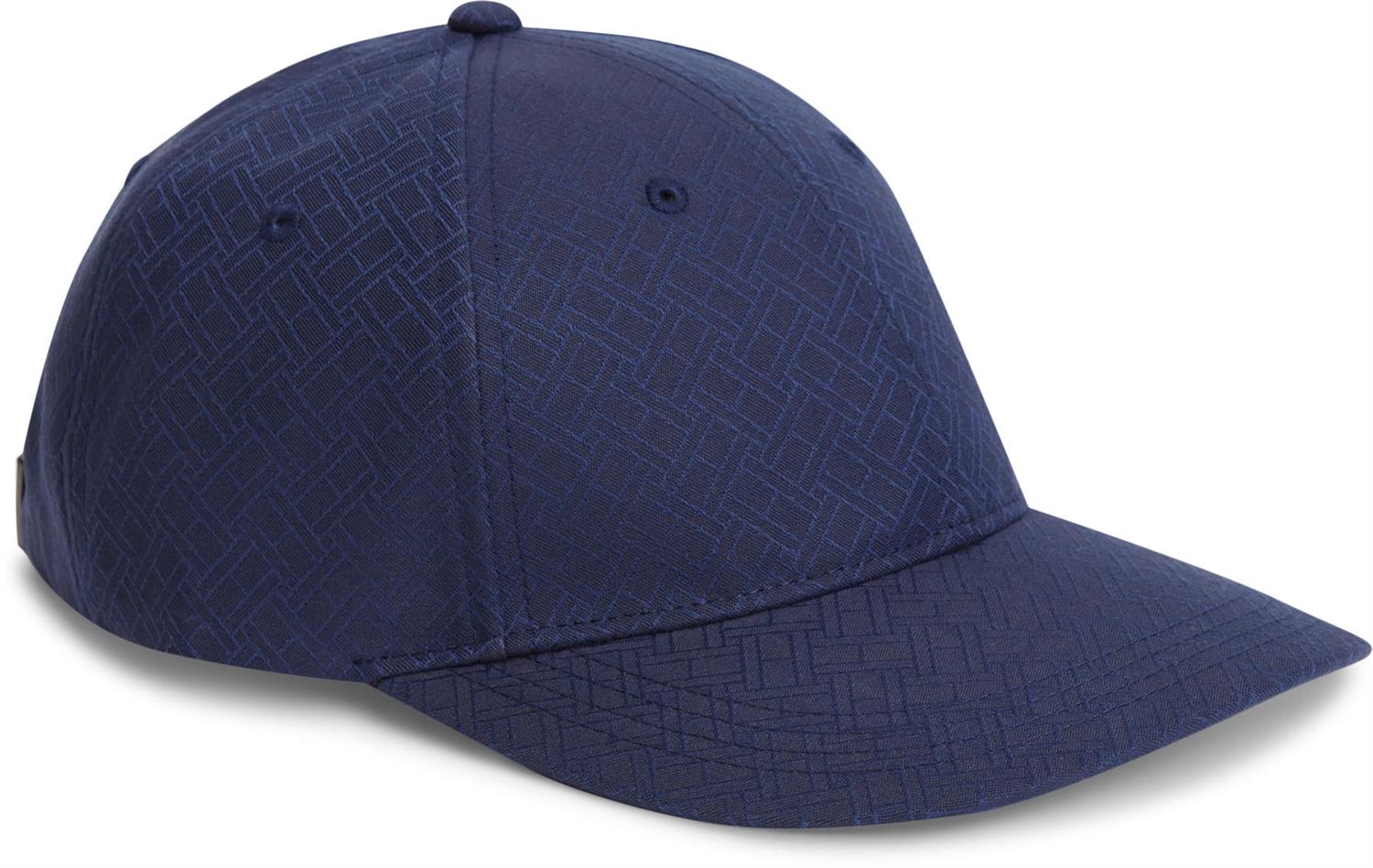 Th Flag Jacquard 6 Panel Cap Space Blue