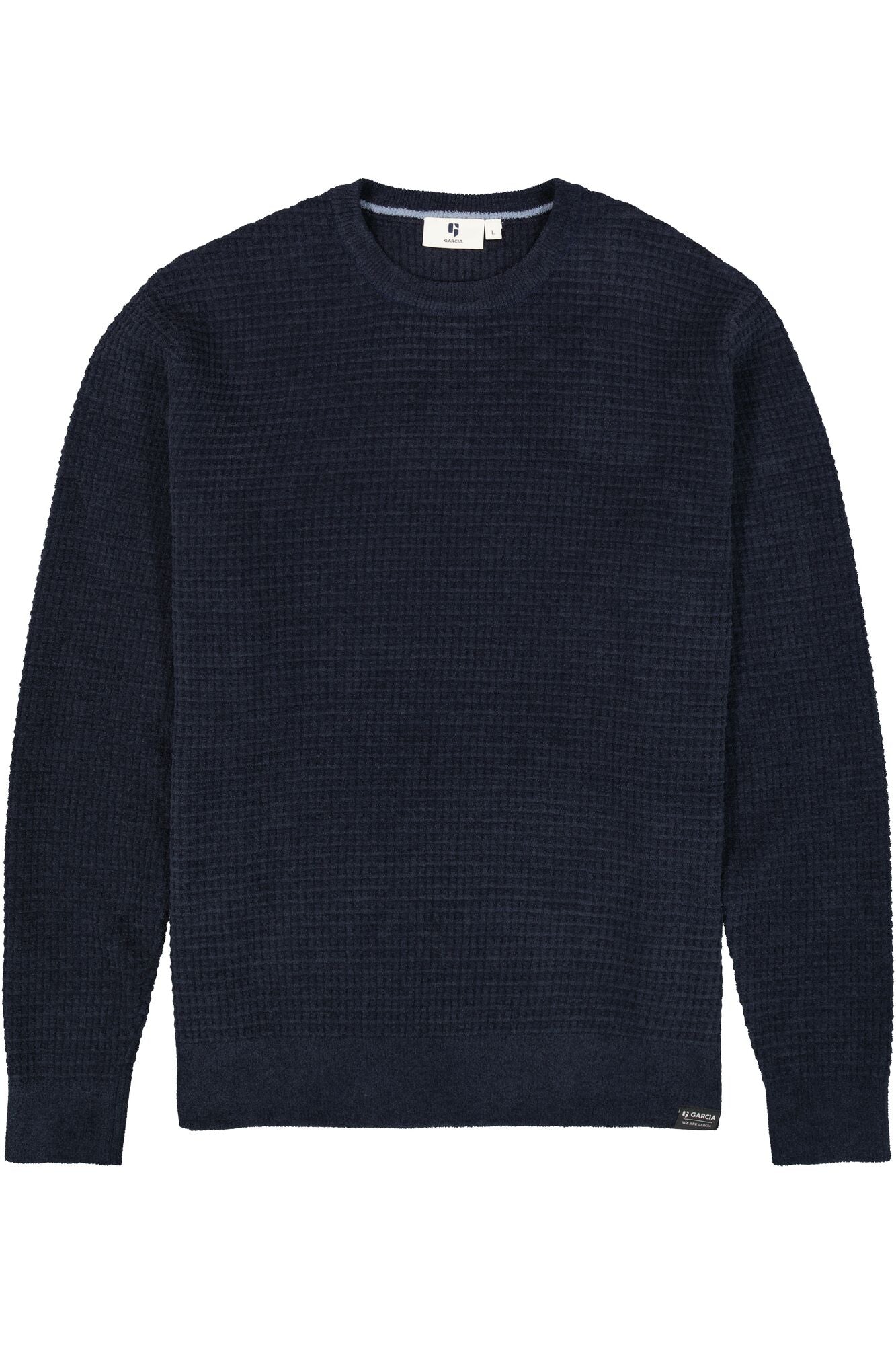 K51243 men´pullover Blue Graphite