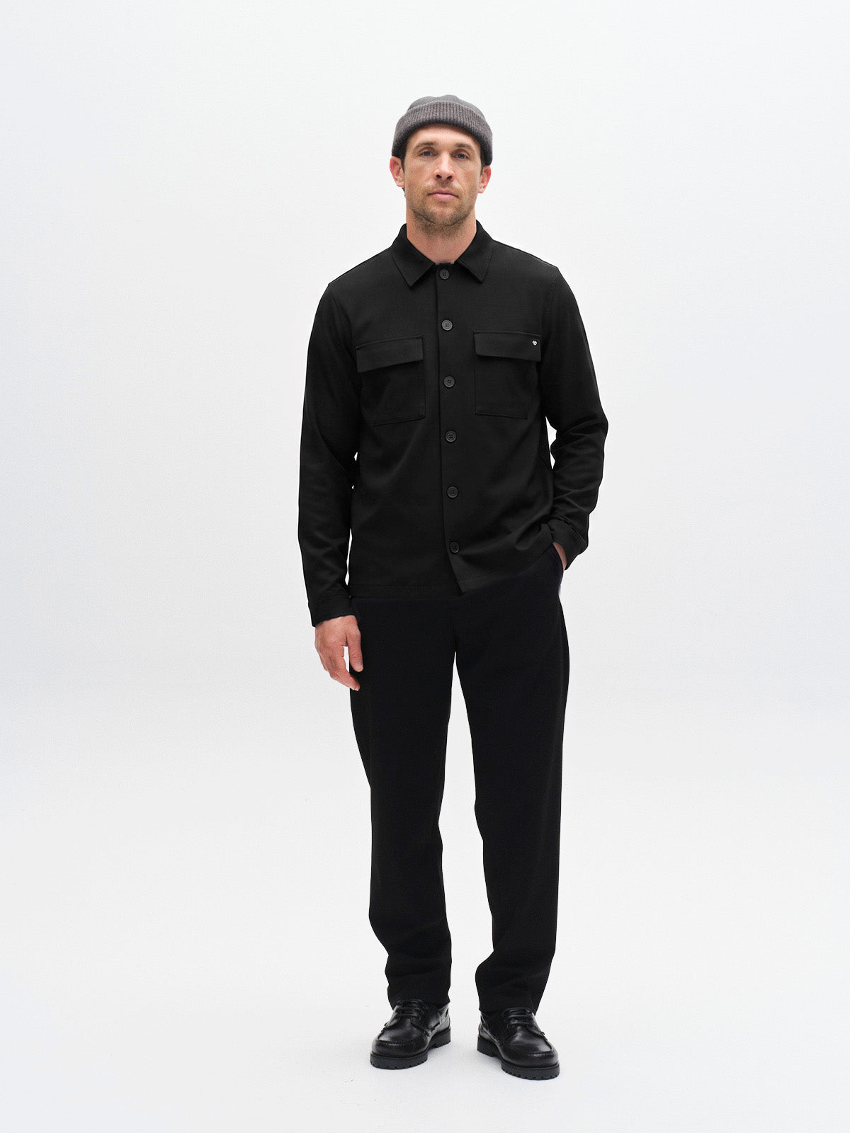 Gabtogger Push Phin Lsovershirt Grs Black