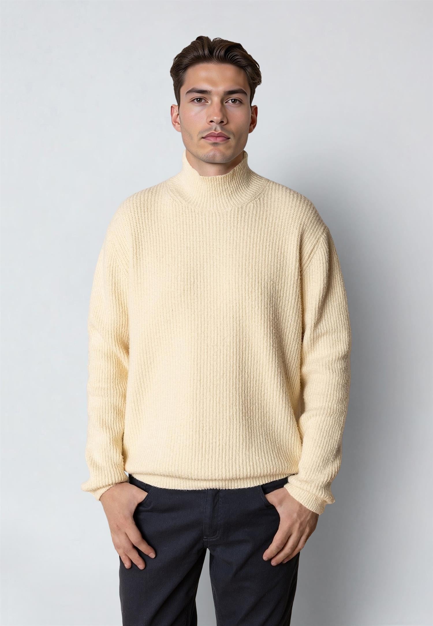 Pepe Turtleneck Knit Ecru