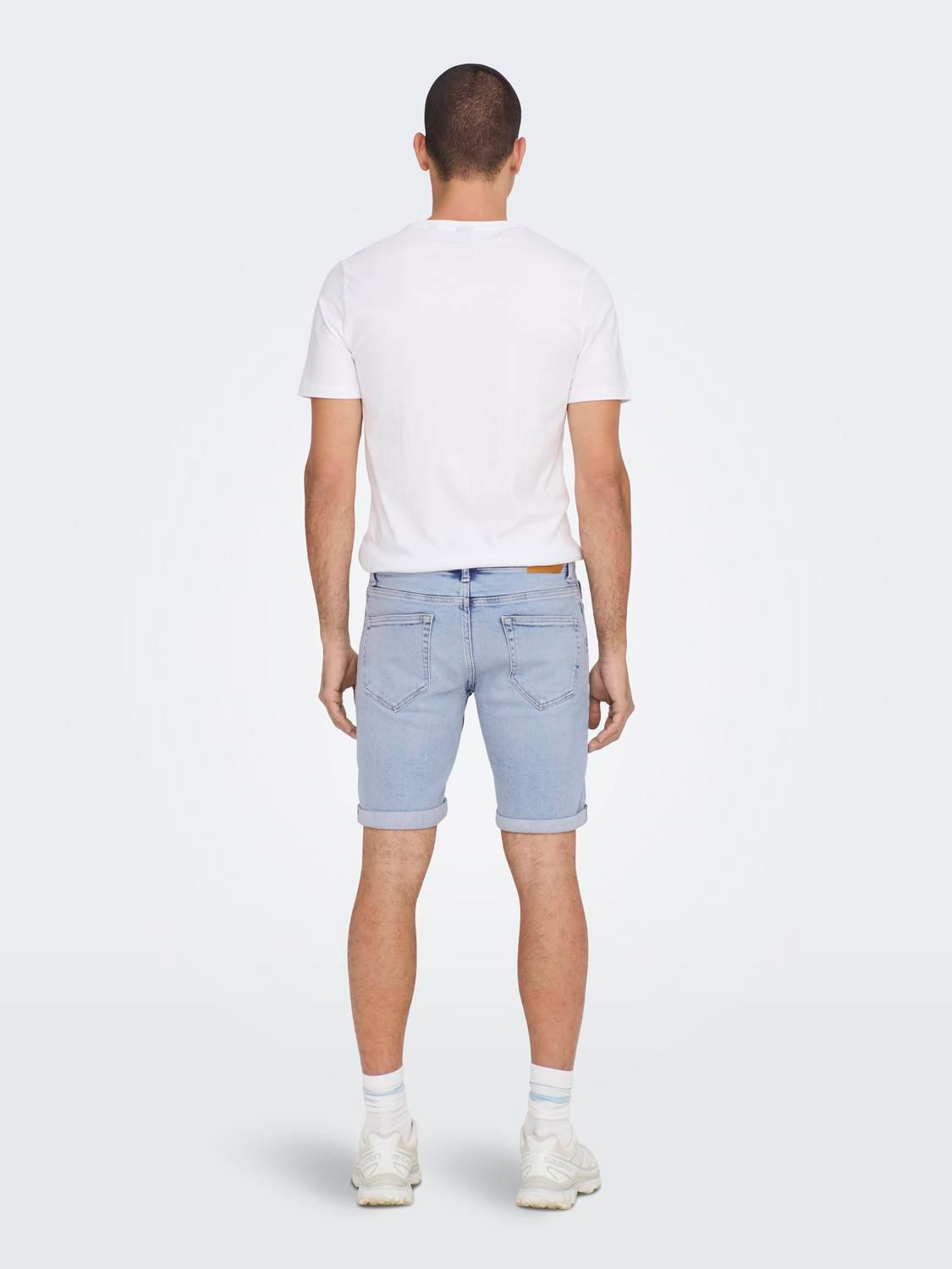Onsply Lb 5189 Tai Dnm Shorts Noos Light Blue Denim