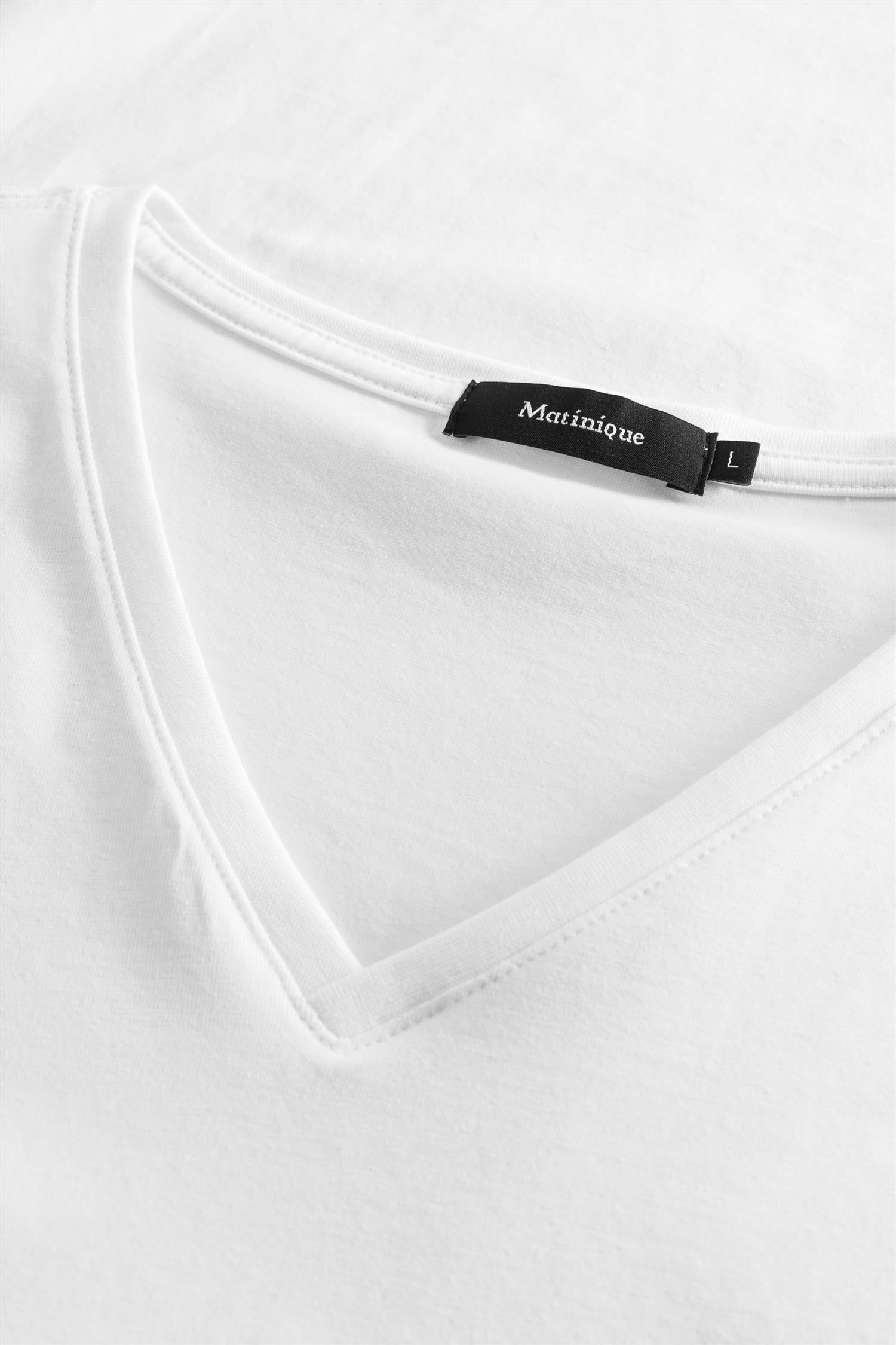 Madelink Cotton Stretch White