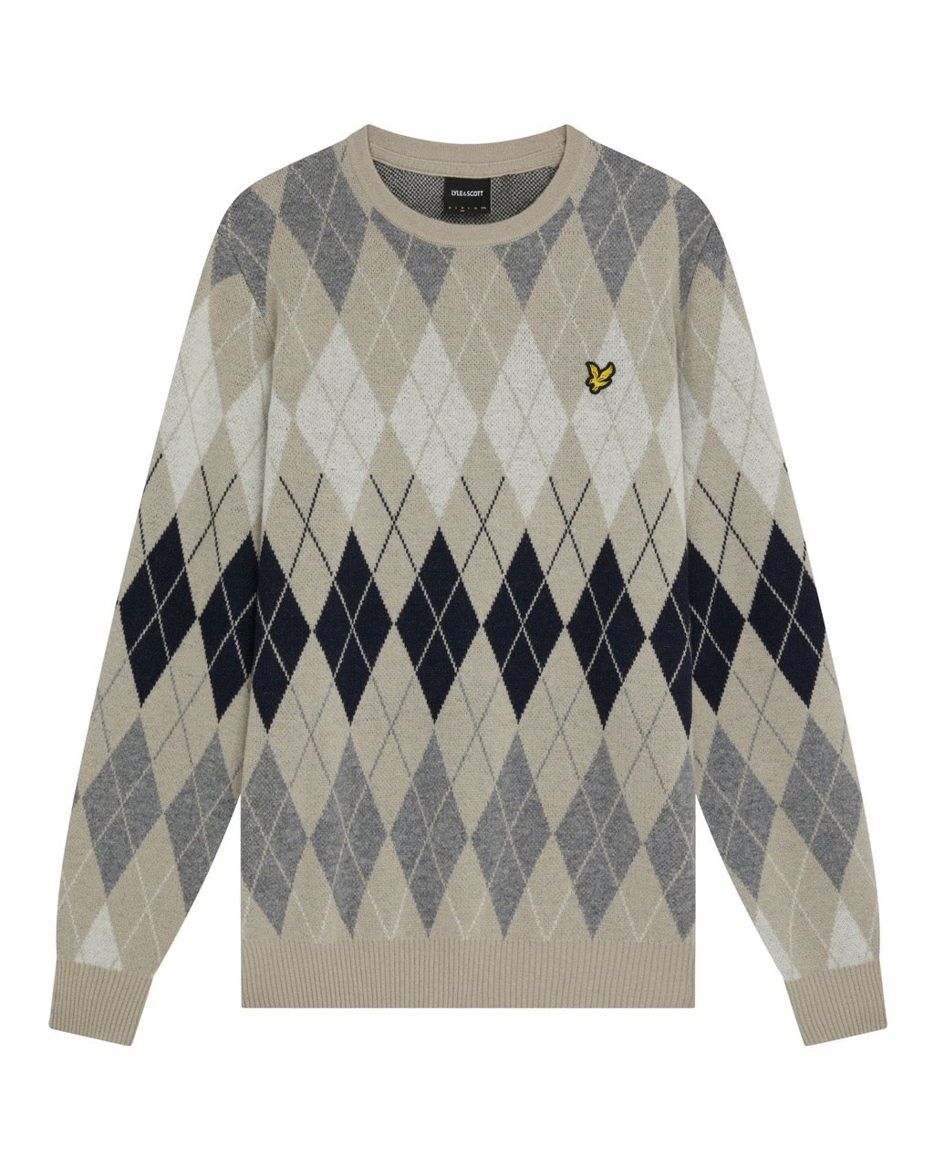 British Argyle Crew Neck Cove
