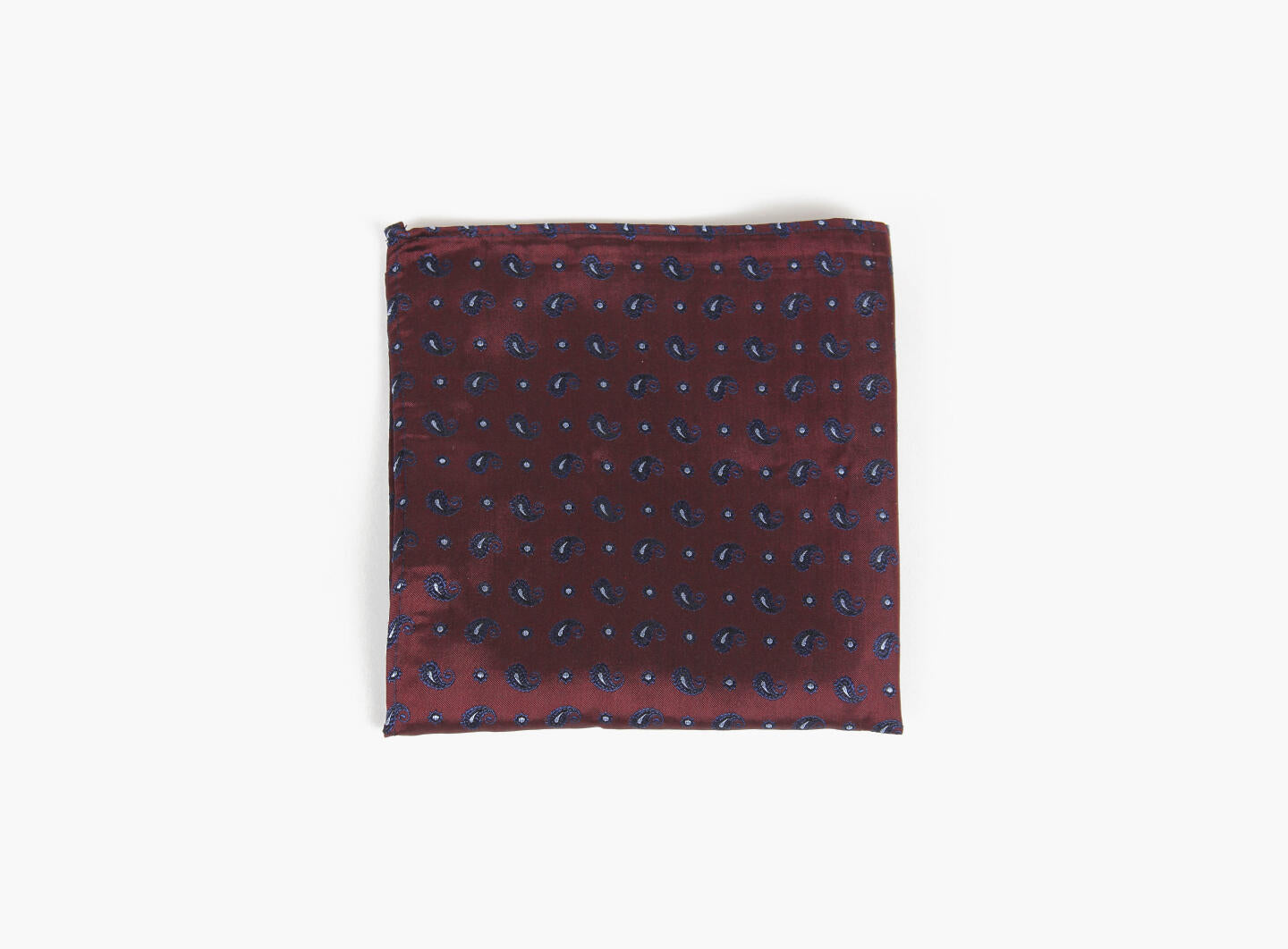 Silk handky 100% Burgundy