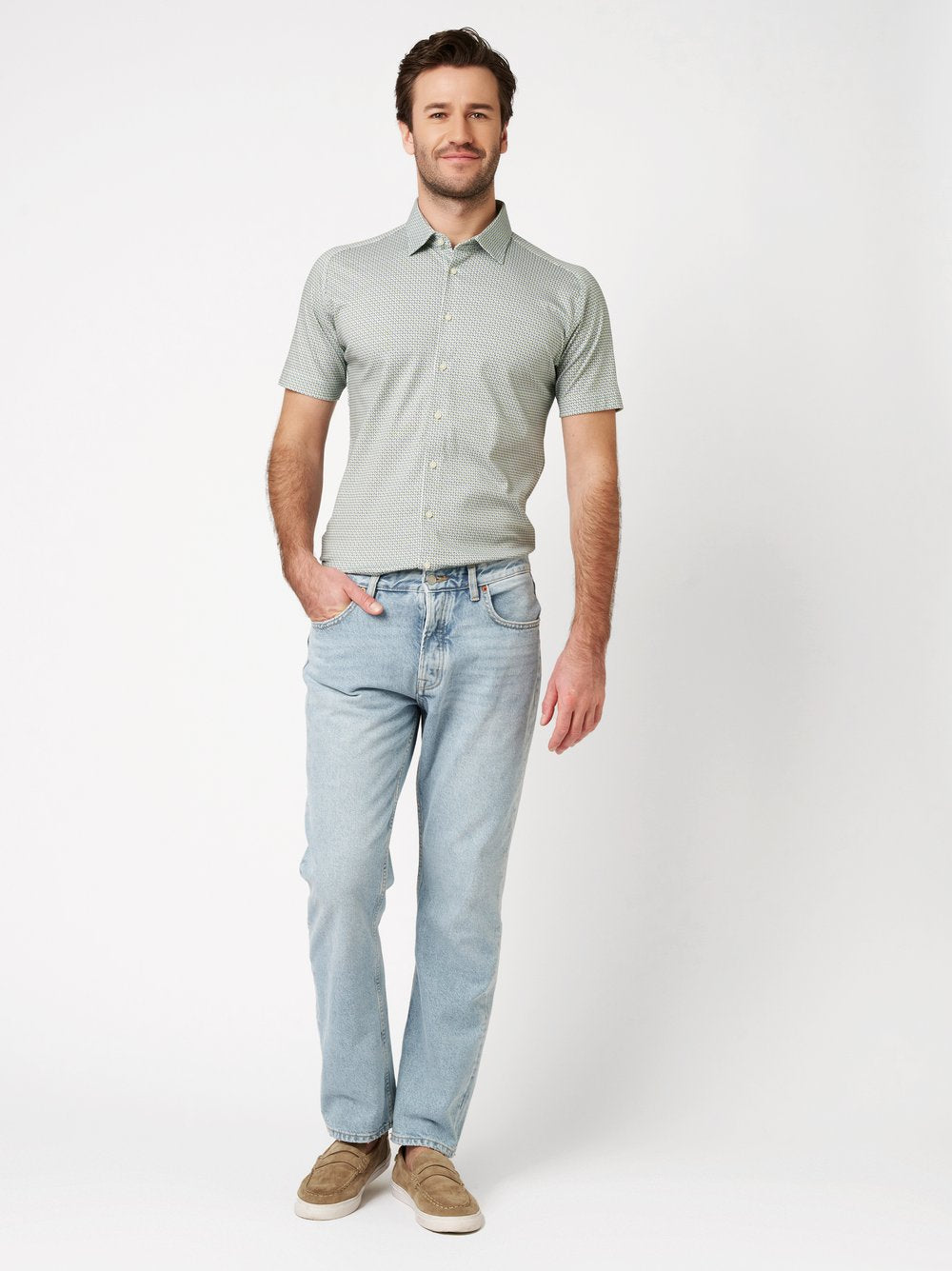 Casual kent 1/2 Light Green