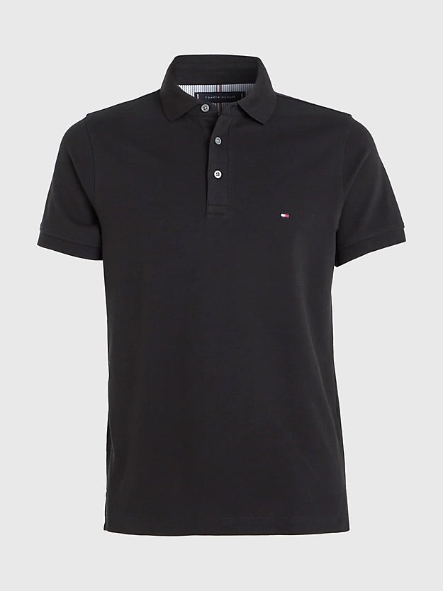 Core 1985 slim poloshirt Black