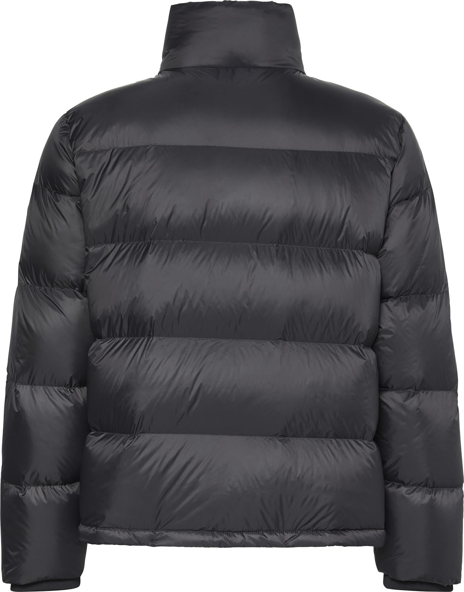 Ls Mdwt Nylon Chnl Down Puffer Black