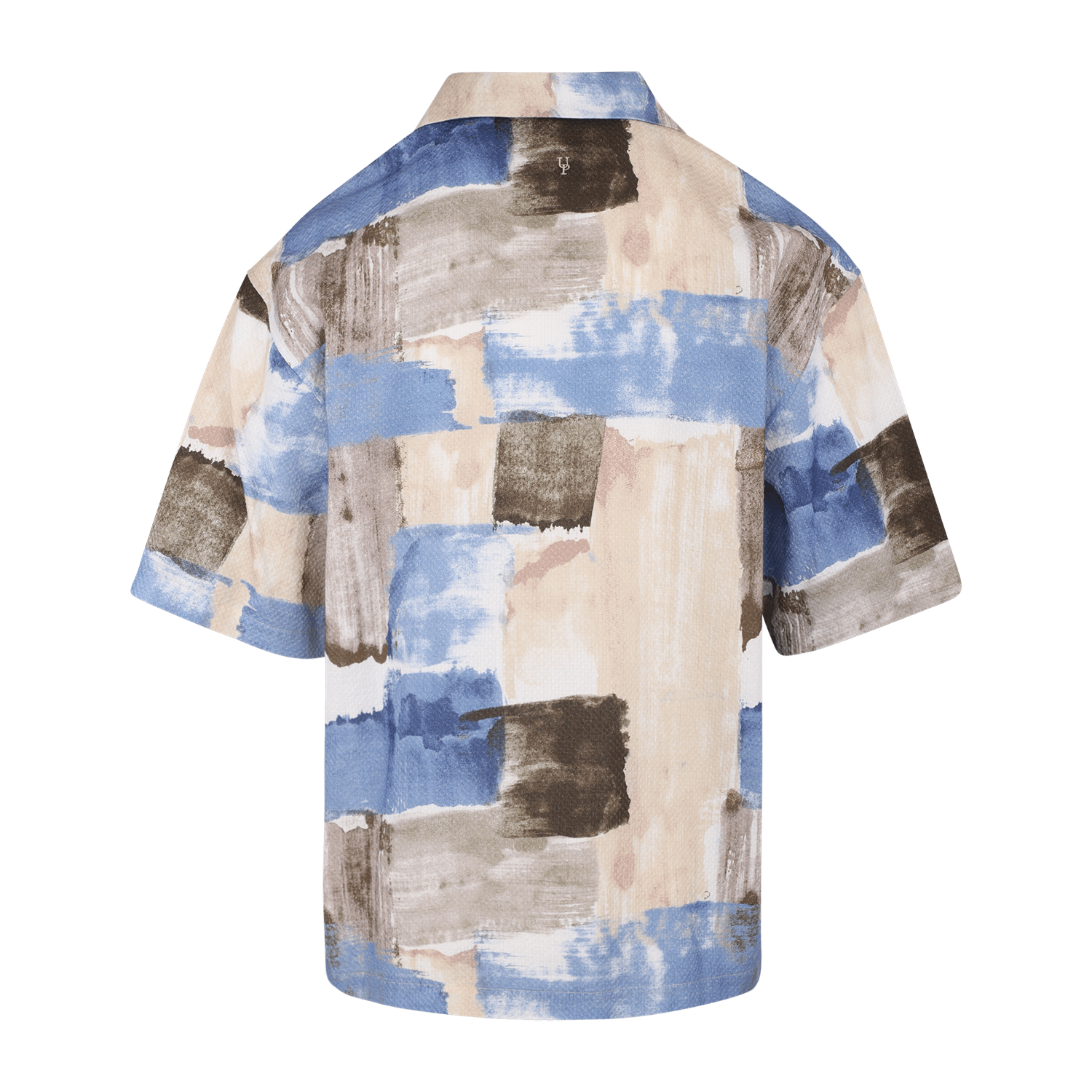 Giovanni SS Shirt Blue Aop