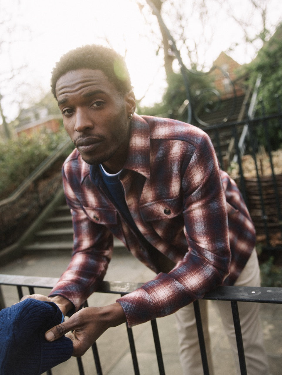 MMGBlake Ning overshirt Salute Navy