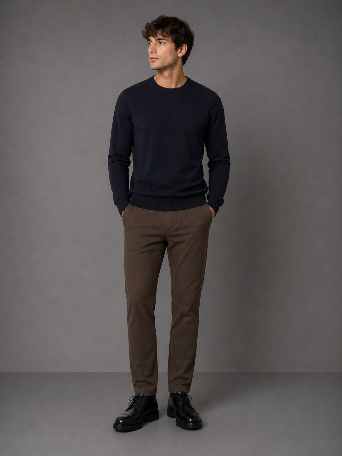 Copenhagen Brendon Jersey Pants Dark Brown