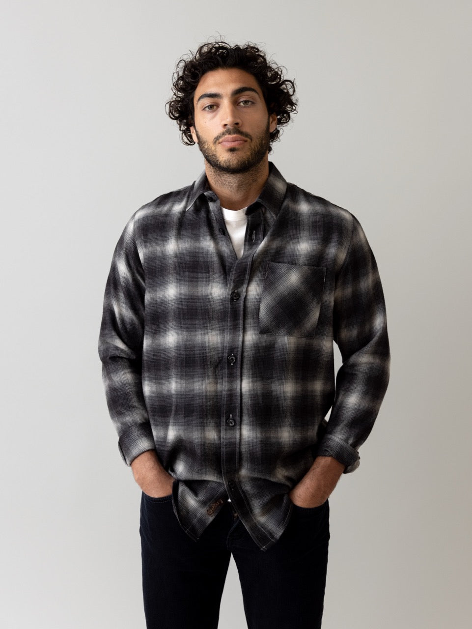 MMGDavid Shadow Overshirt Light Grey