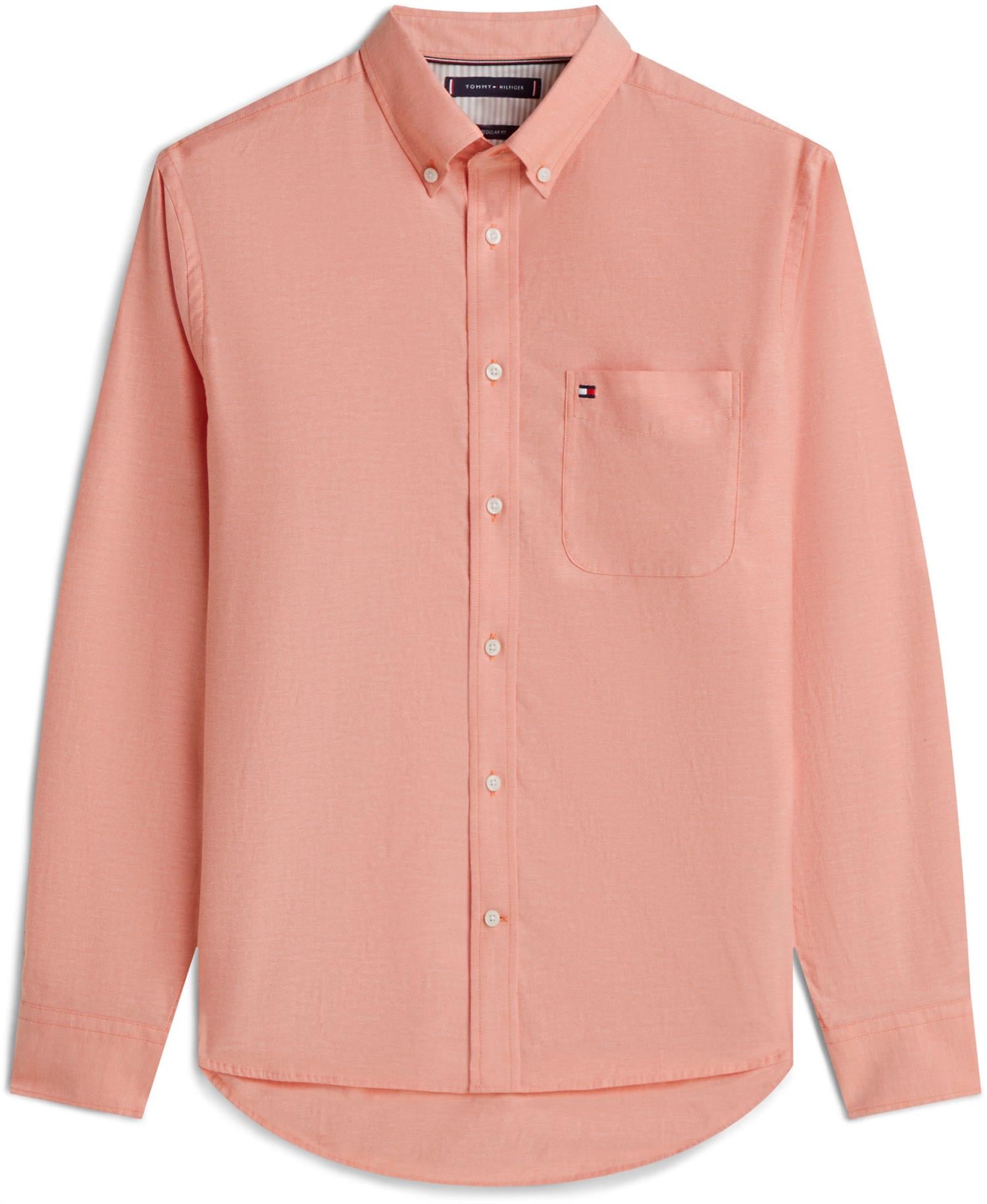 Light Oxford Solid Sf Shirt Brilliant Orange