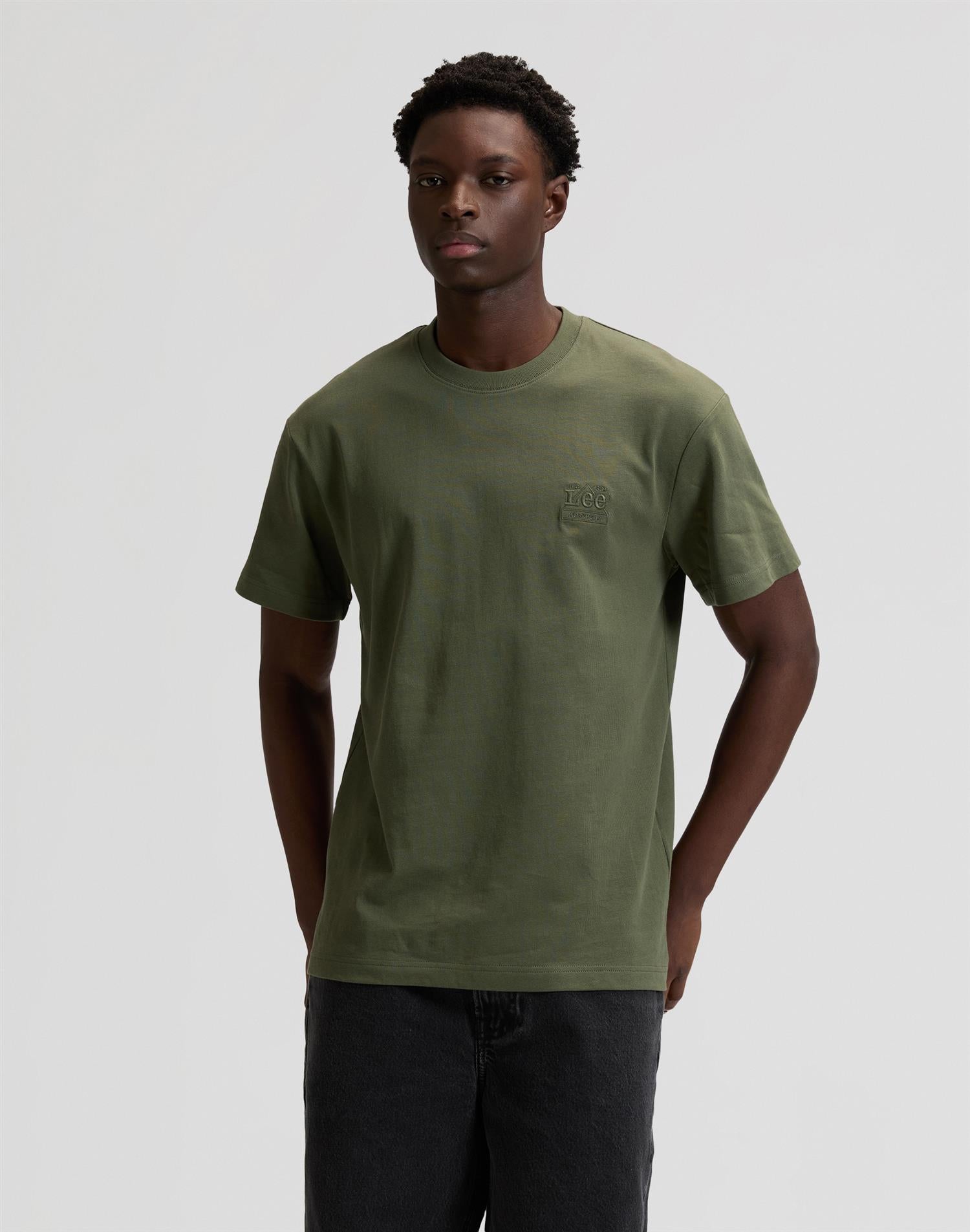 Workwear Ess Tee Relaxed fit Oak Moss
