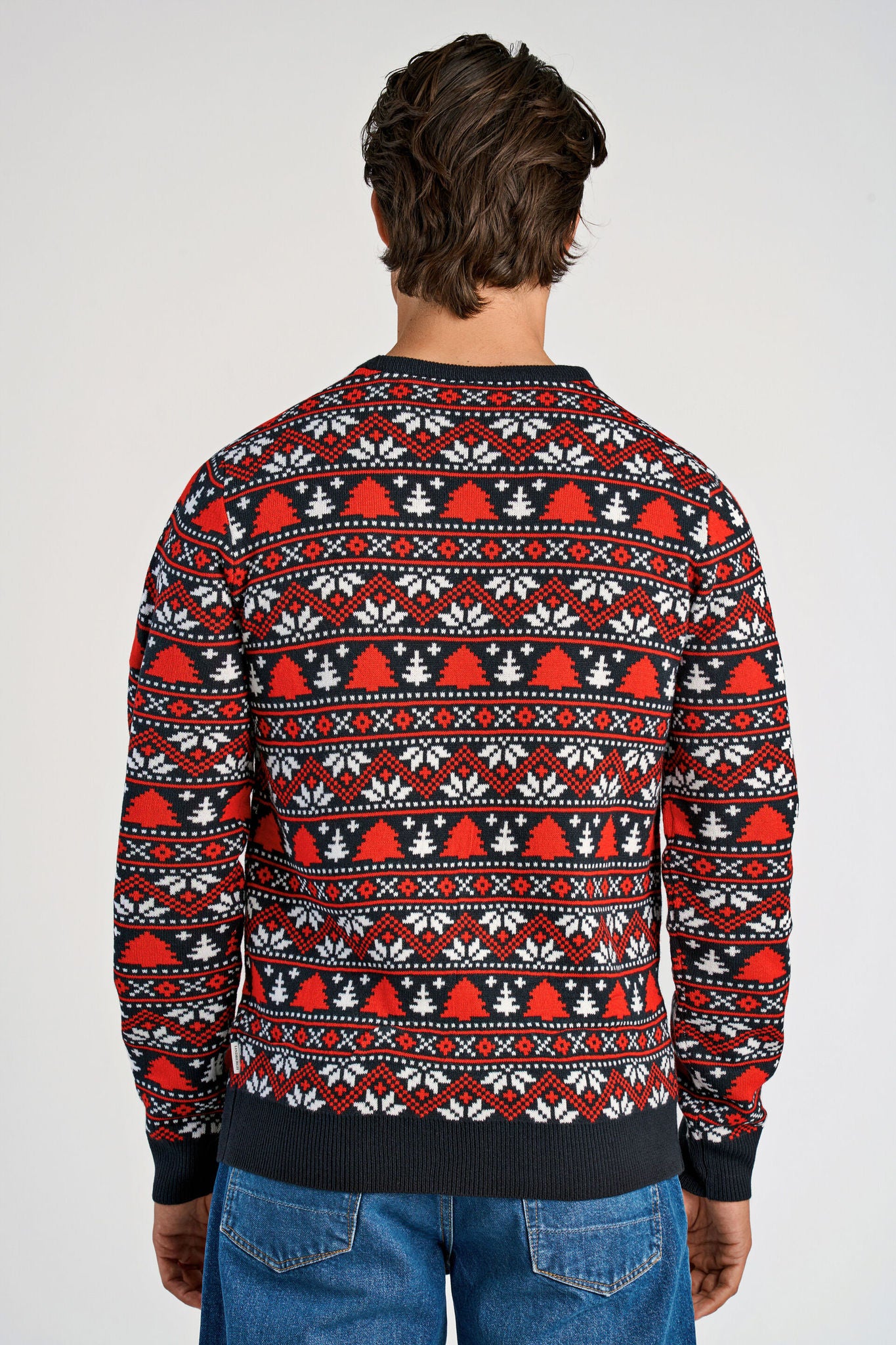 3D Xmas knit Navy