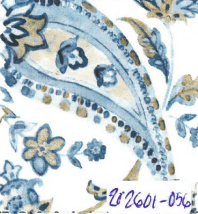 Slim Fit Skjorte – Paisleymønster 310 White Print