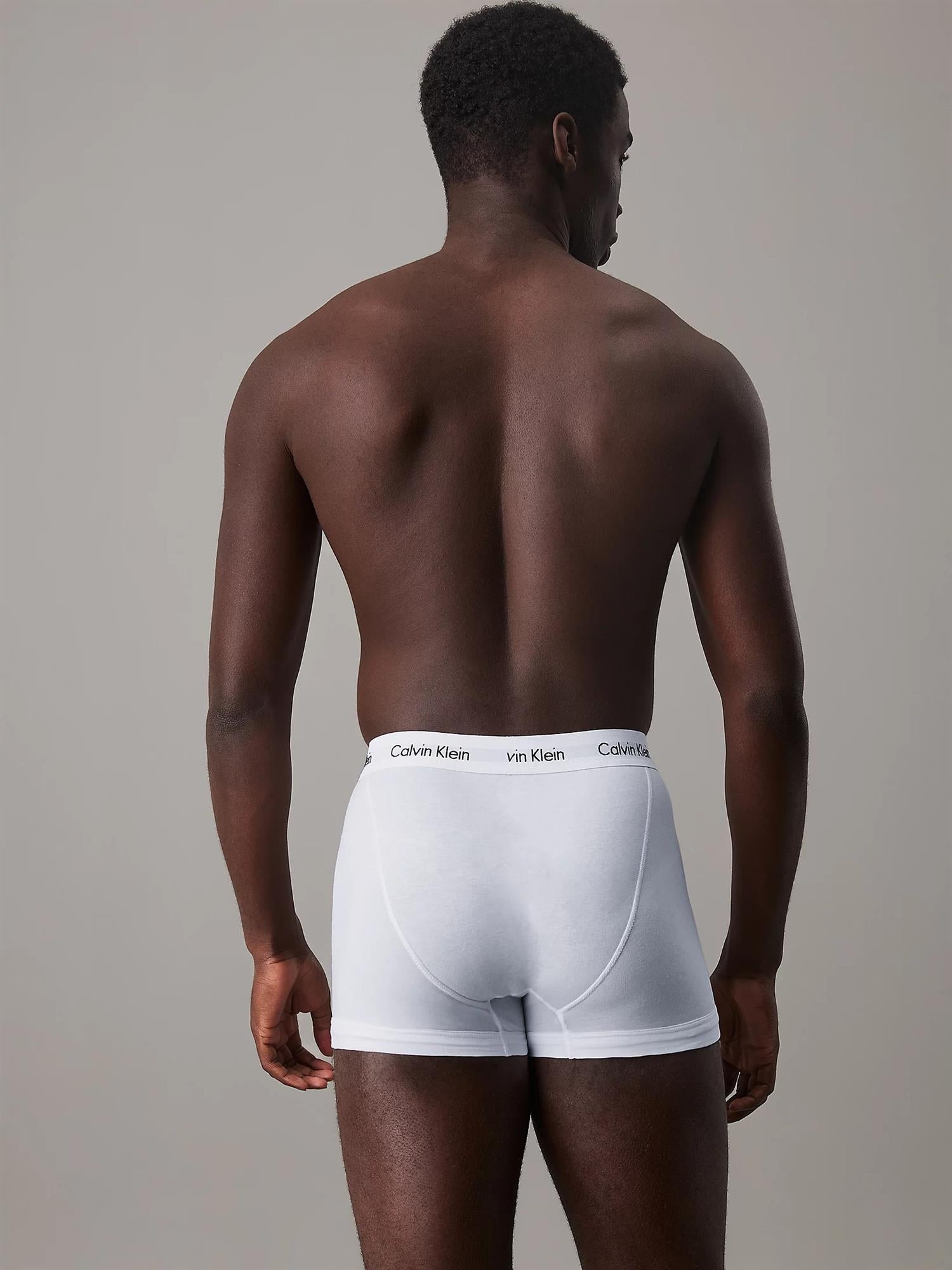 CK Boxer Trunks 3PK White