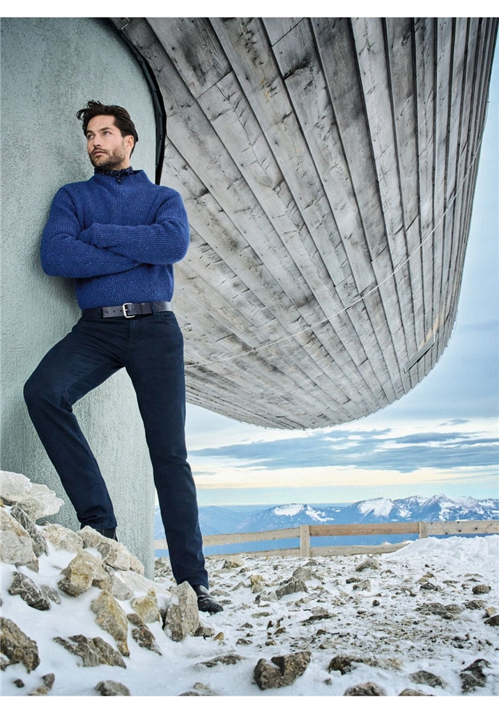 Alberto Pipe-Ds Dual fx Denim 895 Navy