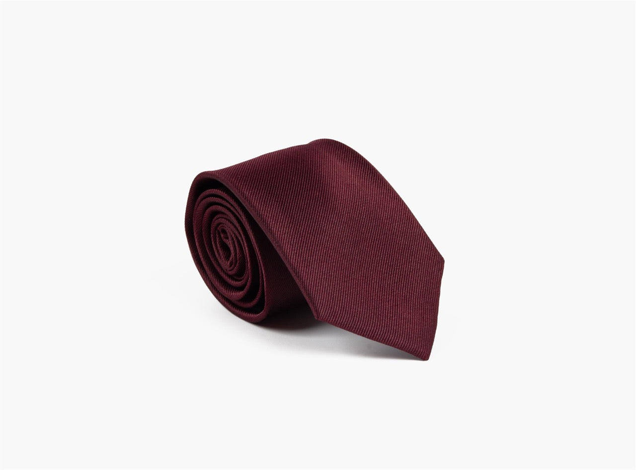 Basic 100% silke Slips 7,6 cm Burgundy