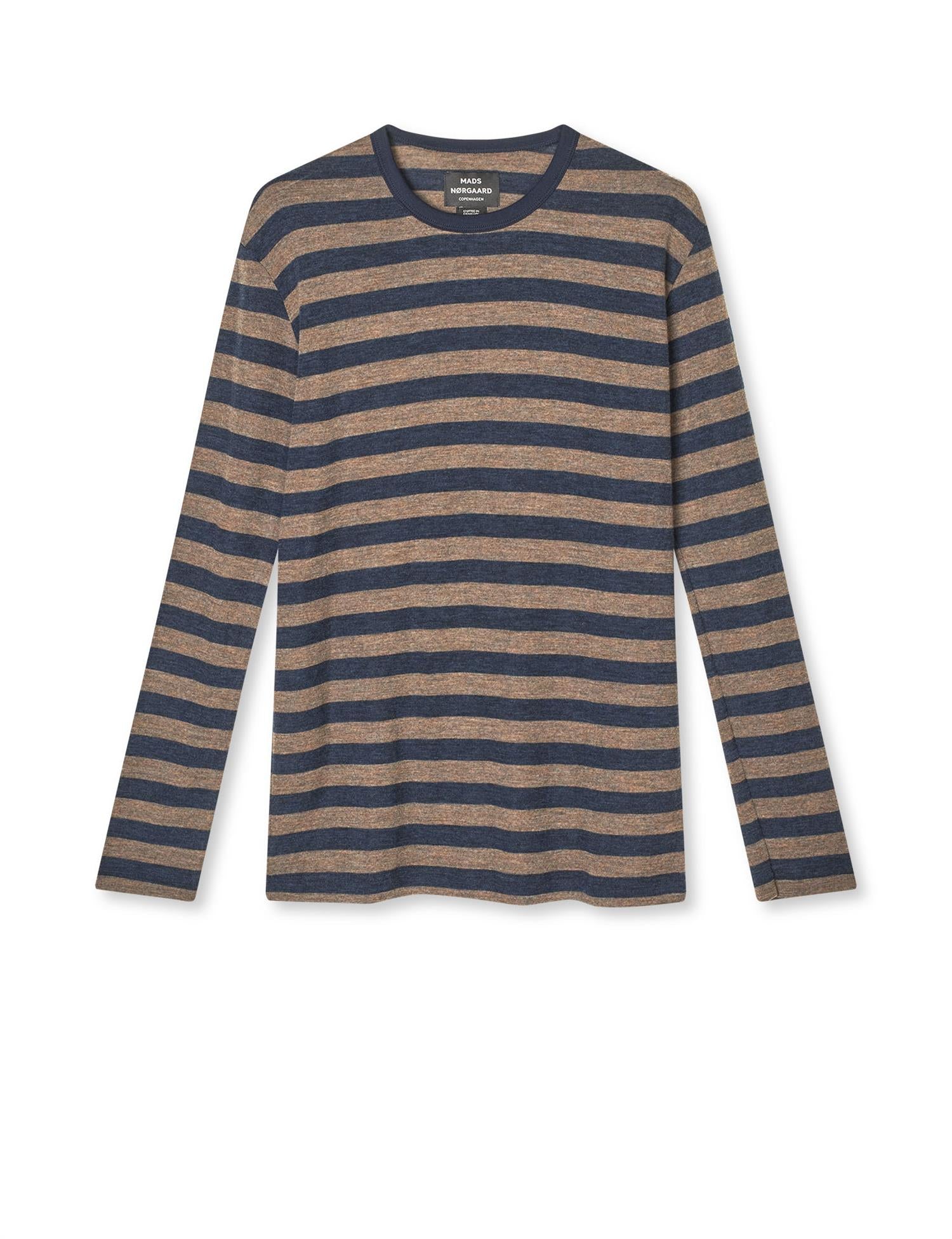 Fine wool Tobias knit Brown