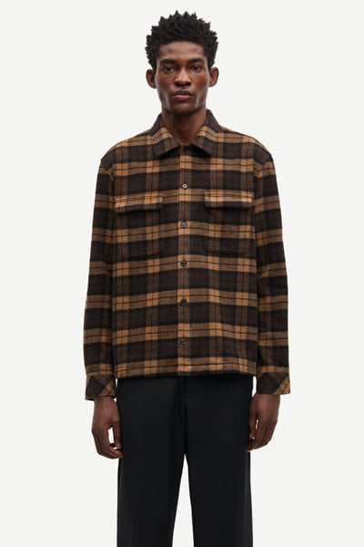Sacastor X H Overshirt 14089 Turkish Coffee Ch.