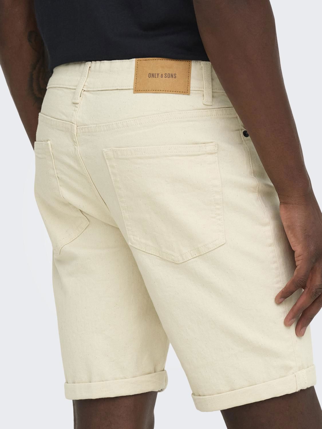 Onsply Ecru 9470 Pim Dnm Shorts Noos Ecru