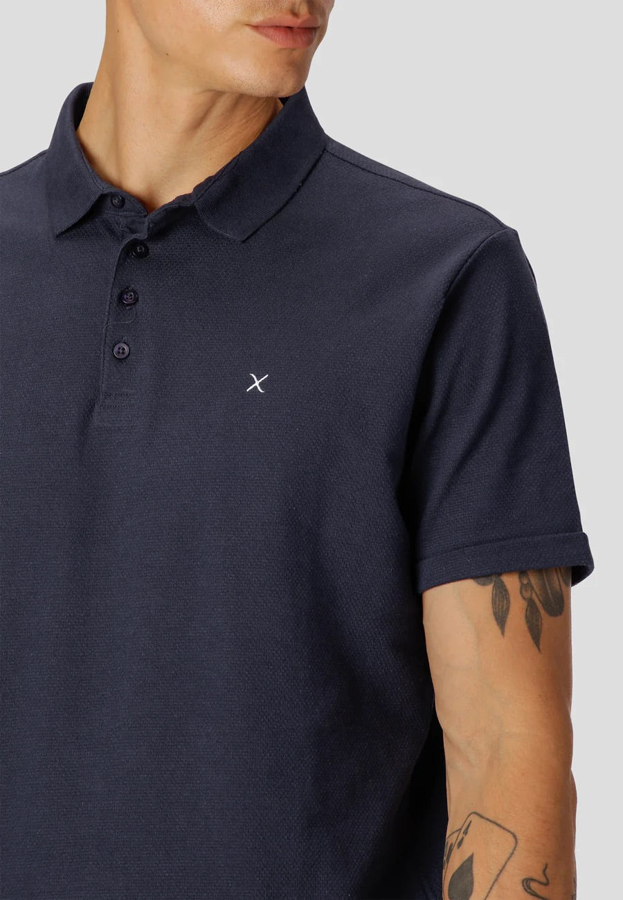 Silkeborg Stretch polo Navy